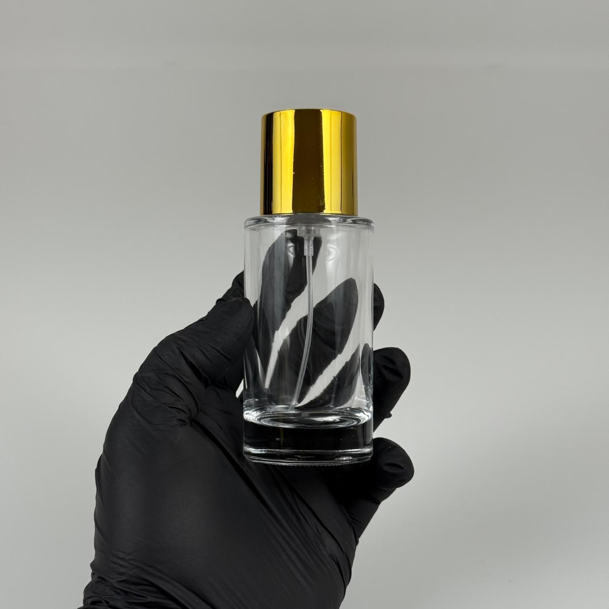 50 ML SİLİNDİR MODEL MARS PARFÜM ŞİŞESİ - GOLD METAL SPREYLİ + GOLD GENİŞ KAPAKLI (AĞIZ 15 MM GEÇME KOLAY KAPAMA)
