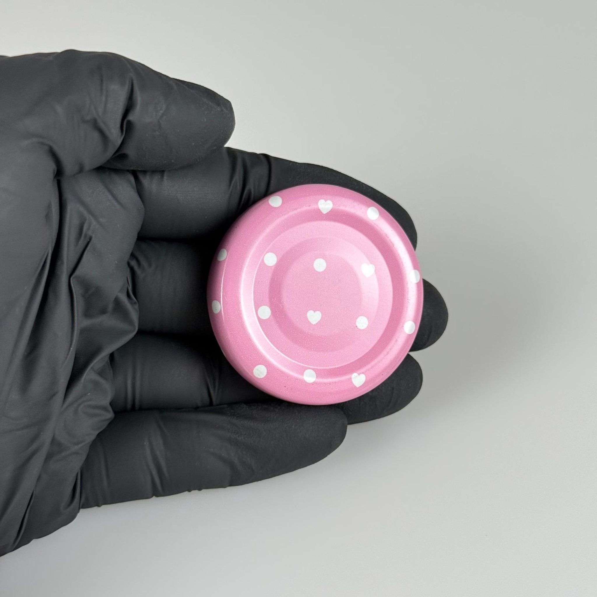 43 MM TWİST-OFF PEMBE METAL KAPAK