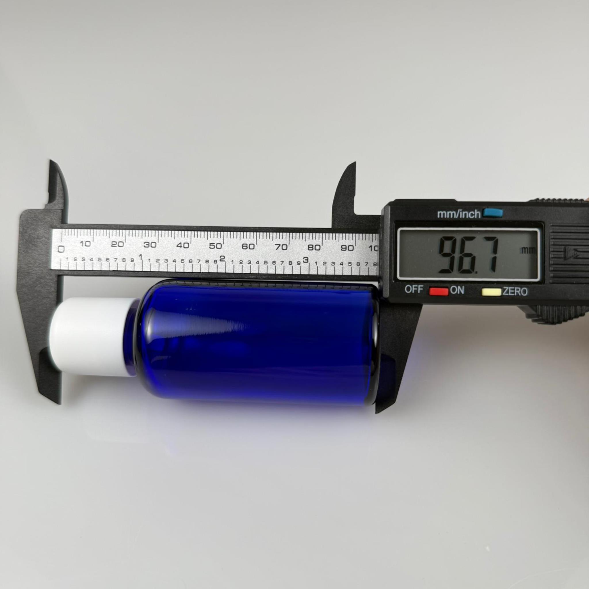 50 CC MAVİ CAM ŞİŞE + İÇTEN DAMLALIKLI ÇOCUK KİLİTLİ BEYAZ KAPAK - MAVİ 50 ML KİLİT KAPAKLI DAMLATMALI ŞİŞE