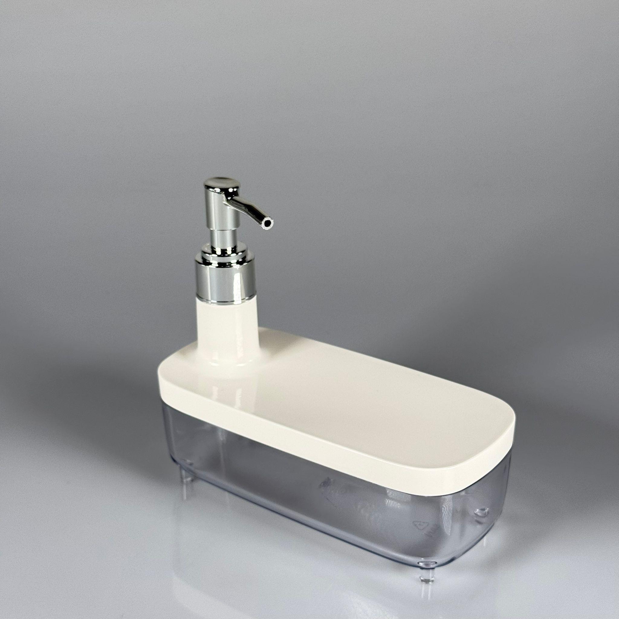 KAYIK TİP MİKA SABUNLUK 350 ML + GÜMÜŞ POMPALI TAKIM