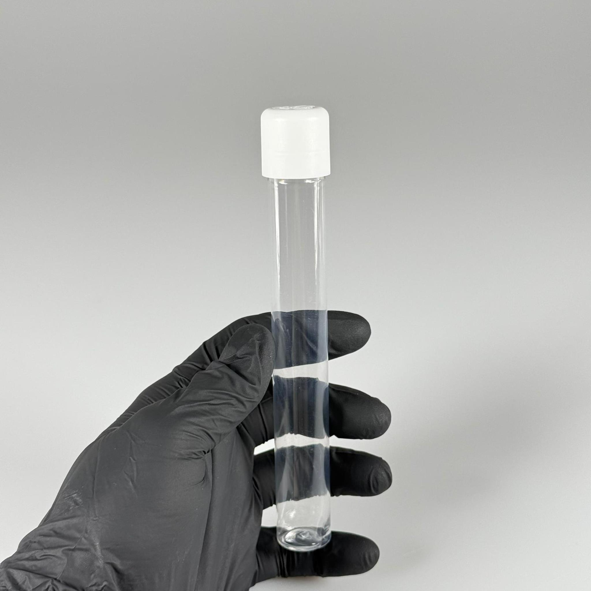 16 CM TÜP - 45 CC UZUN İNCE PET ŞİŞE - BEYAZ ÇOCUK KİLİTLİ ETEKLİ KAPAKLI TAKIM - UZUN PLASTİK ŞİŞE