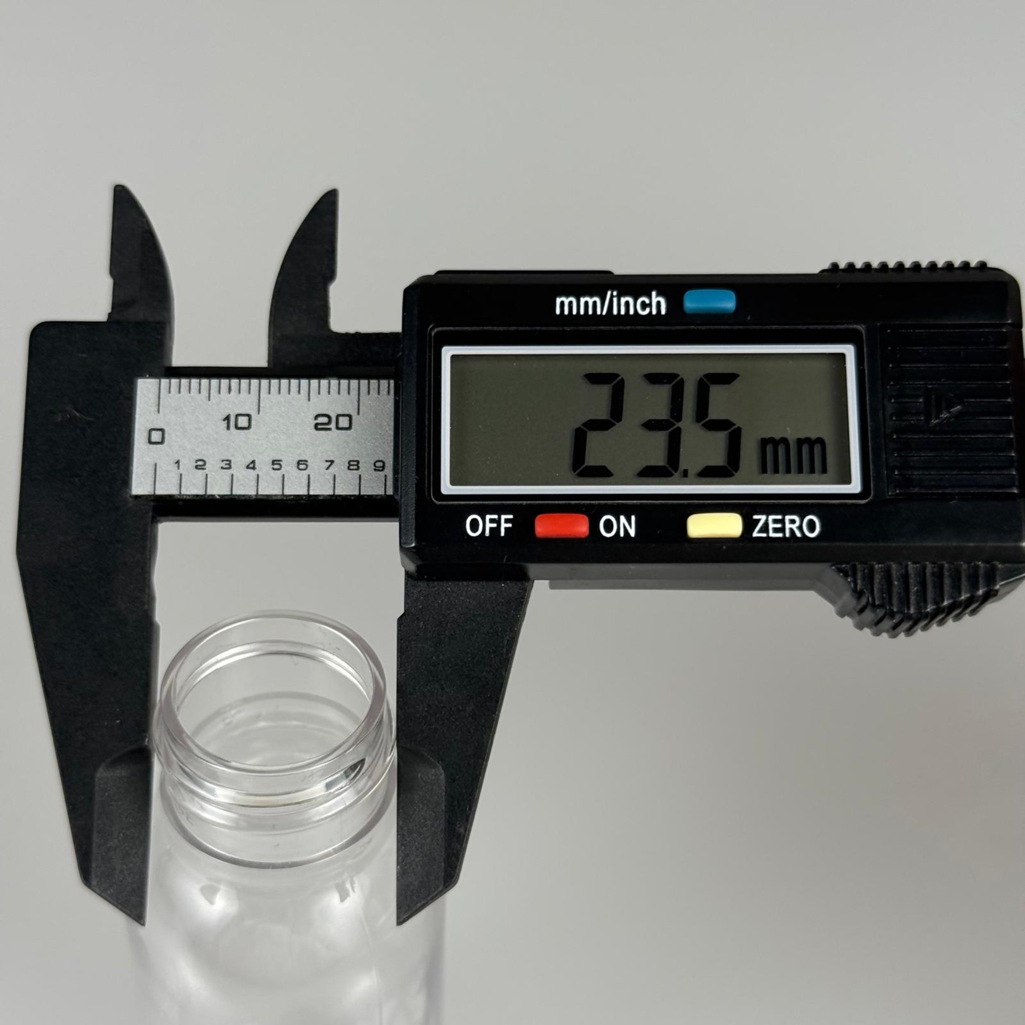 50 CC ŞEFFAF SERT PET ŞİŞE (12 GR) 24 MM EP