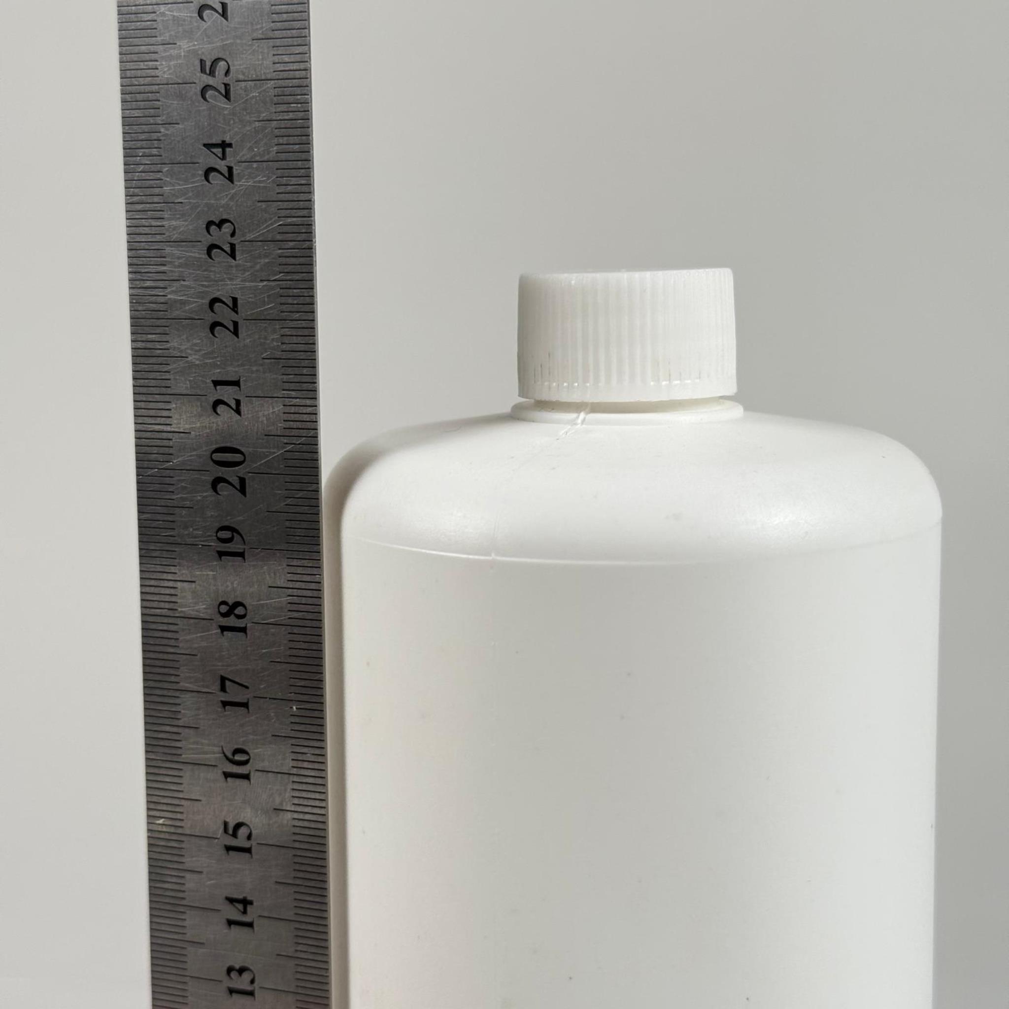 1000 CC BEYAZ PLASTİK ŞİŞE - BEYAZ CONTALI KAPAKLI - 1000 ML PLASTİK ŞİŞE