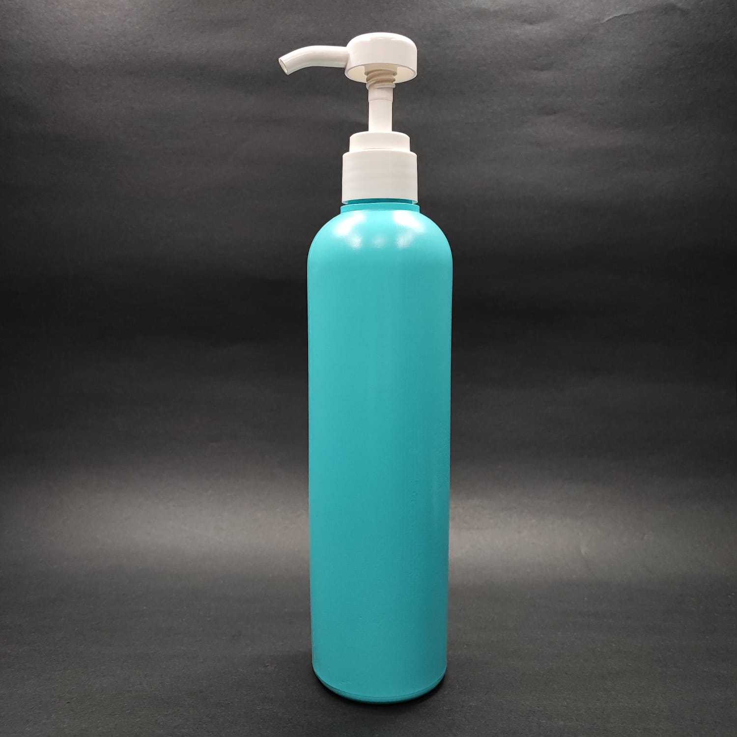 500 CC TURKUAZ POLİETİLEN PE ŞAMPUAN ŞİŞESİ - BEYAZ 4 CC DOZAJLI ŞAMPUAN POMPALI - 500 ML PE ŞAMPUAN ŞİŞESİ