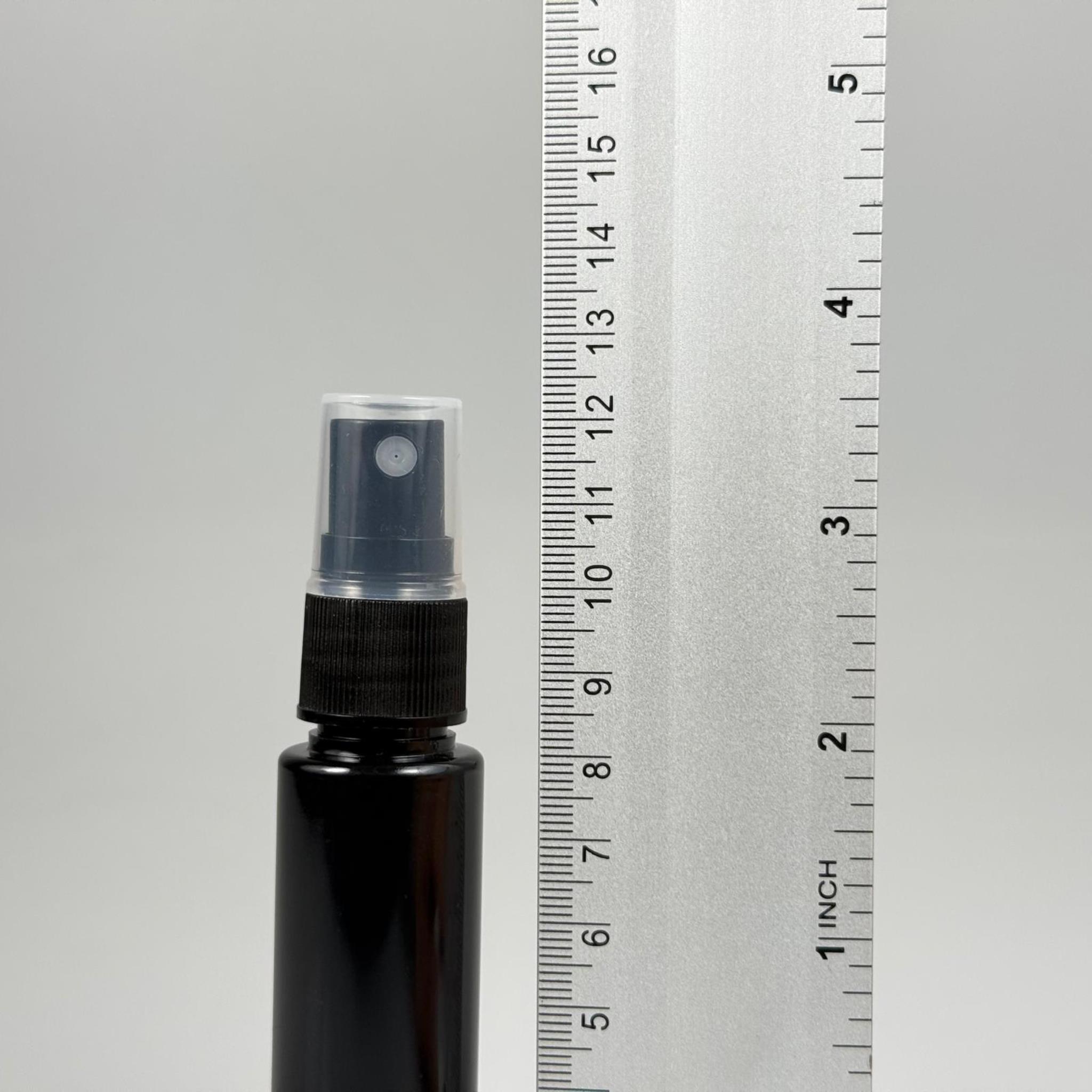 35 CC PET ŞİŞE SİYAH - SİYAH SPREYLİ - 35 ML PLASTİK SPREY ŞİŞE
