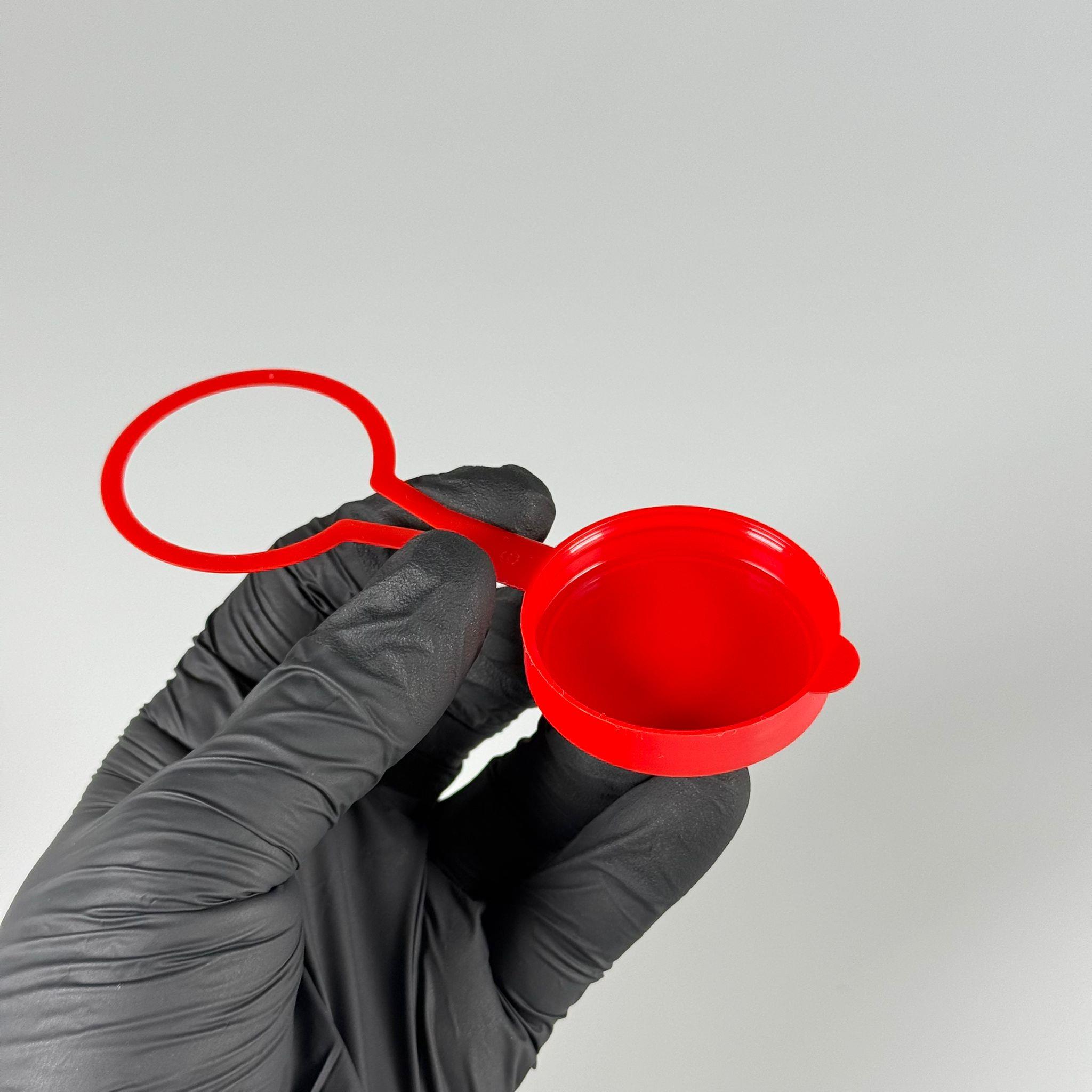 44 - 11 MM PLASTİK AYRAN KAPAĞI GEÇMELİ KAPAK - CAM SÜT ŞİŞESİ KAPAĞI - SÜTAŞ CAM AYRAN ŞİŞESİ KAPAĞI - NOSTALJİ SÜT AYRAN KAPAK - KIRMIZI