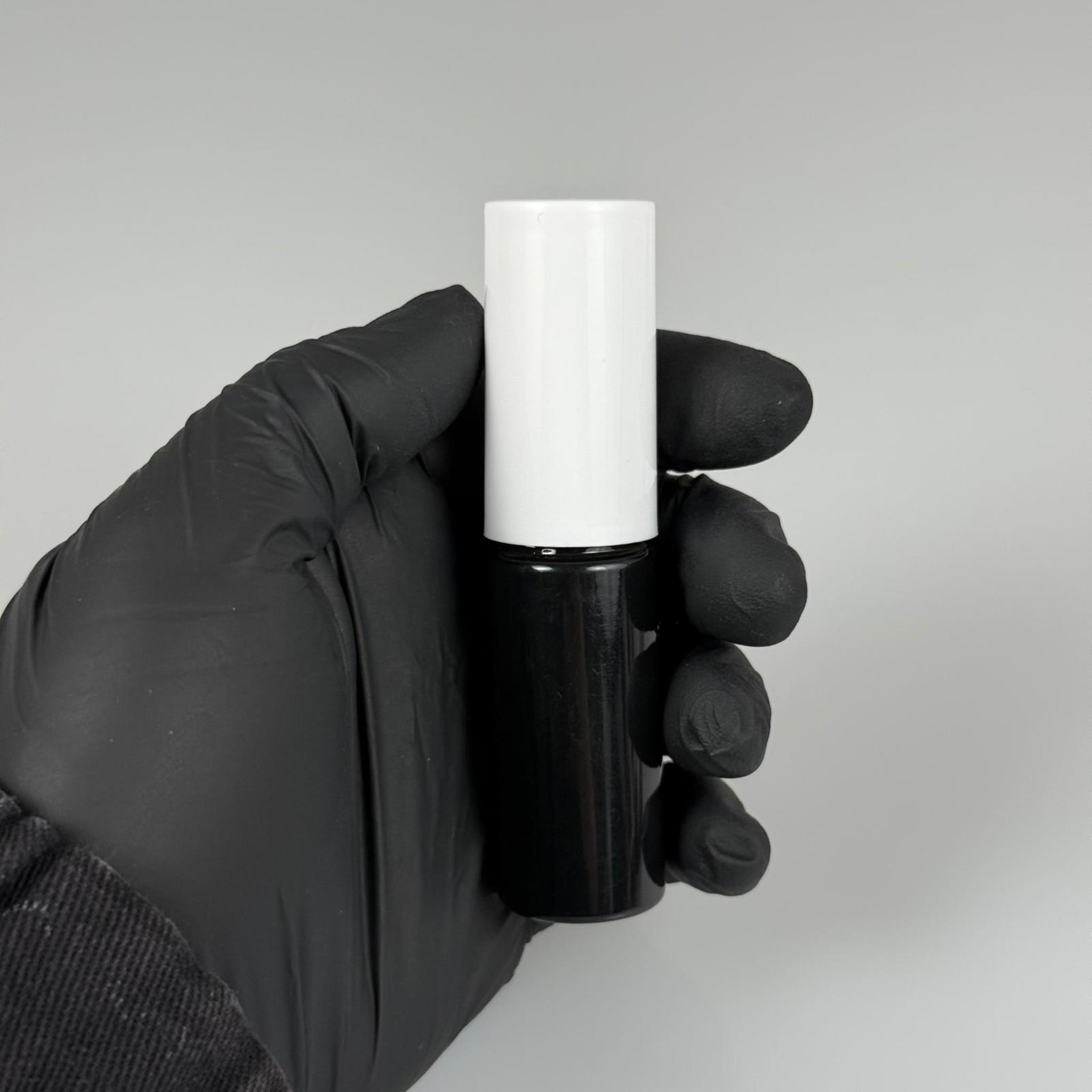 15 CC SİYAH PARFÜM ŞİŞESİ PLASTİK - SİYAH SPREY + BEYAZ KAPAK - 15 ML PARFÜM ŞİŞESİ PET