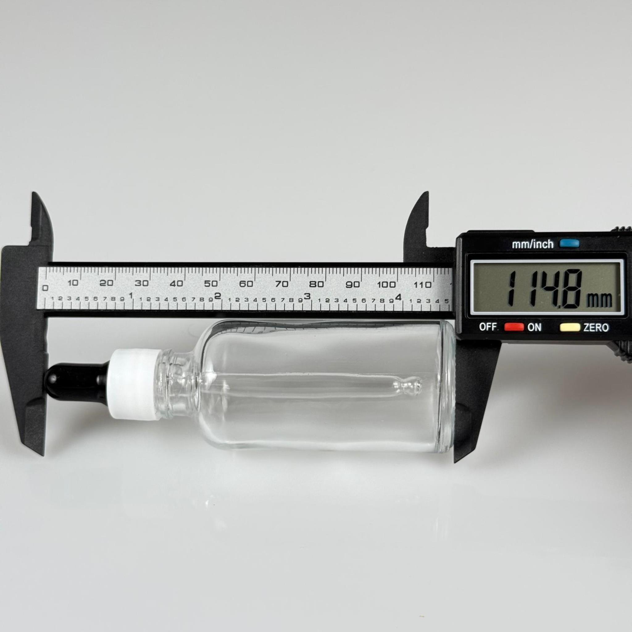 50 CC ŞEFFAF CAM DAMLALIKLI ŞİŞE - SİYAH EMZİK + BEYAZ DÜZ KAPAK + CAM PİPET TAKIM - 50 ML DAMLALIKLI ŞİŞE SETİ