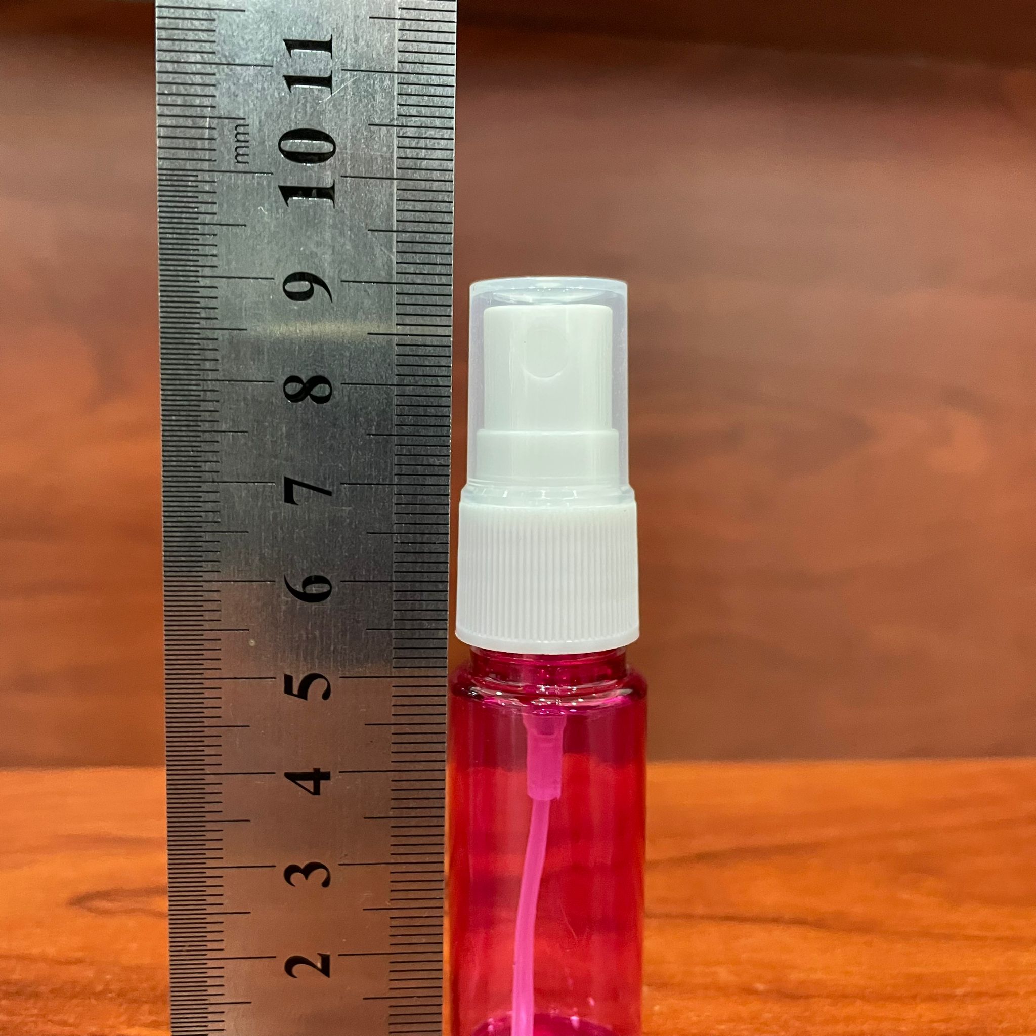 15 CC SİLİNDİR PET ŞİŞE - BEYAZ SPREYLİ  - 15 ML FISFIS PET ŞİŞE - PEMBE