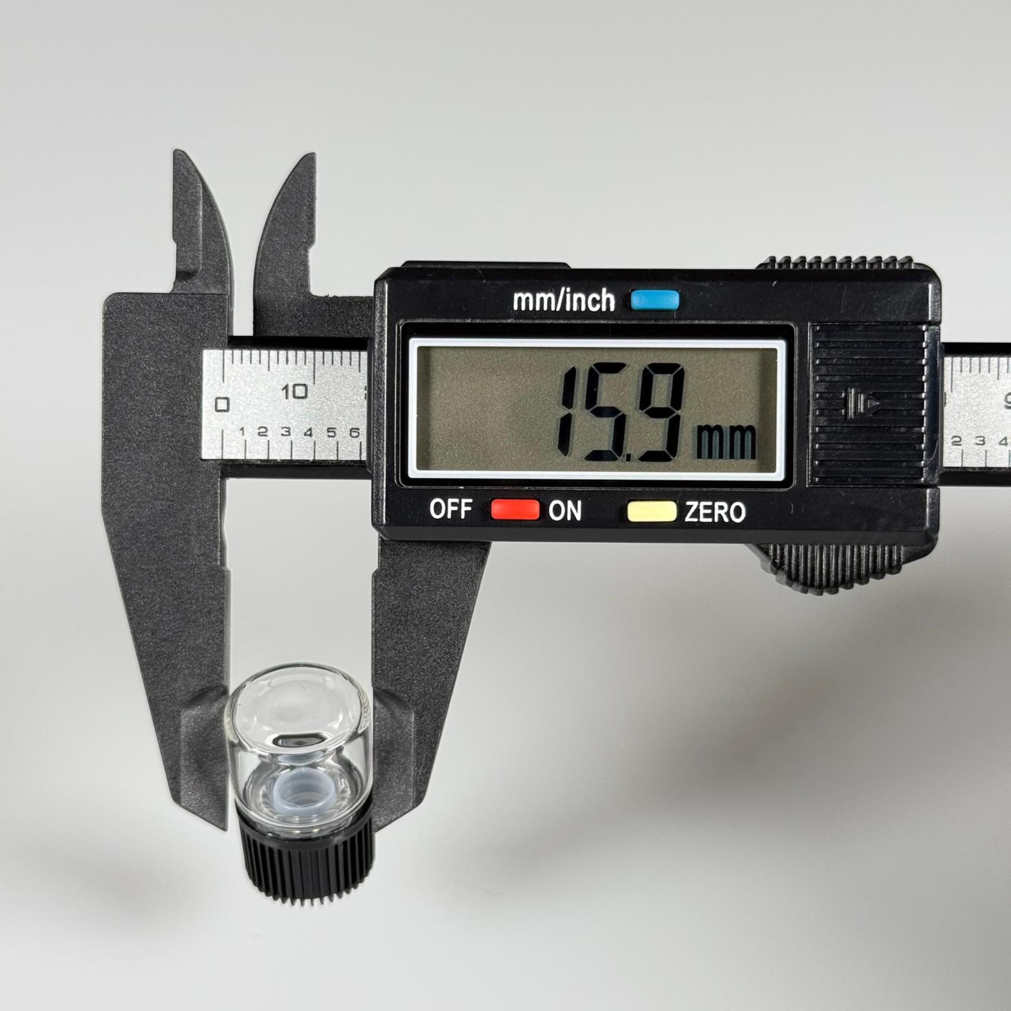 1 CC ŞEFFAF İNCE CAM ŞİŞE - SİYAH KAPAKLI + İÇTEN DAMLALIKLI - 1 ML CAM ŞİŞE