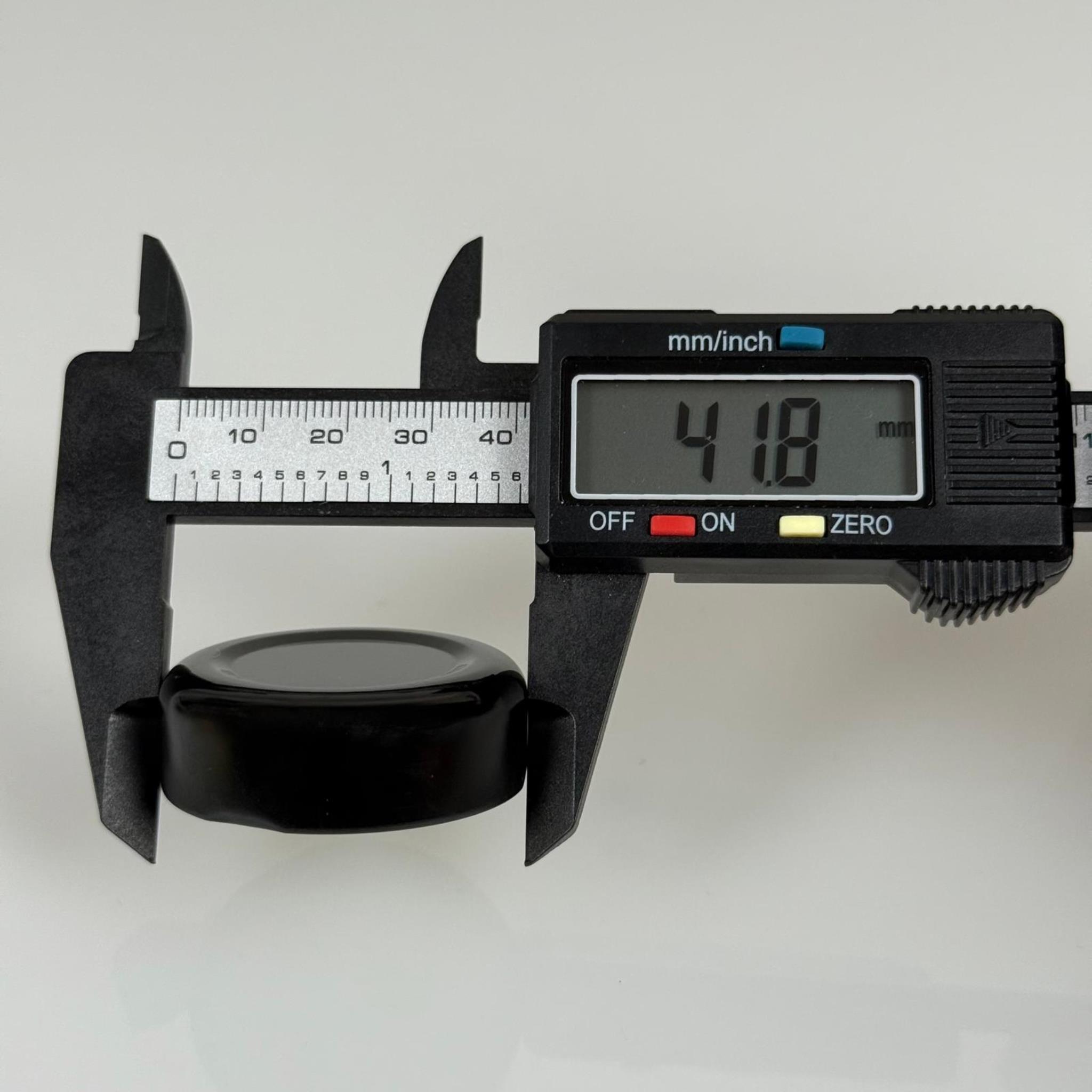 38 MM TWİST-OFF EKSTRA DERİN SİYAH METAL KAPAK - ESKİ CAM KETÇAP ŞİŞELERİ İÇİN METAL KAPAK