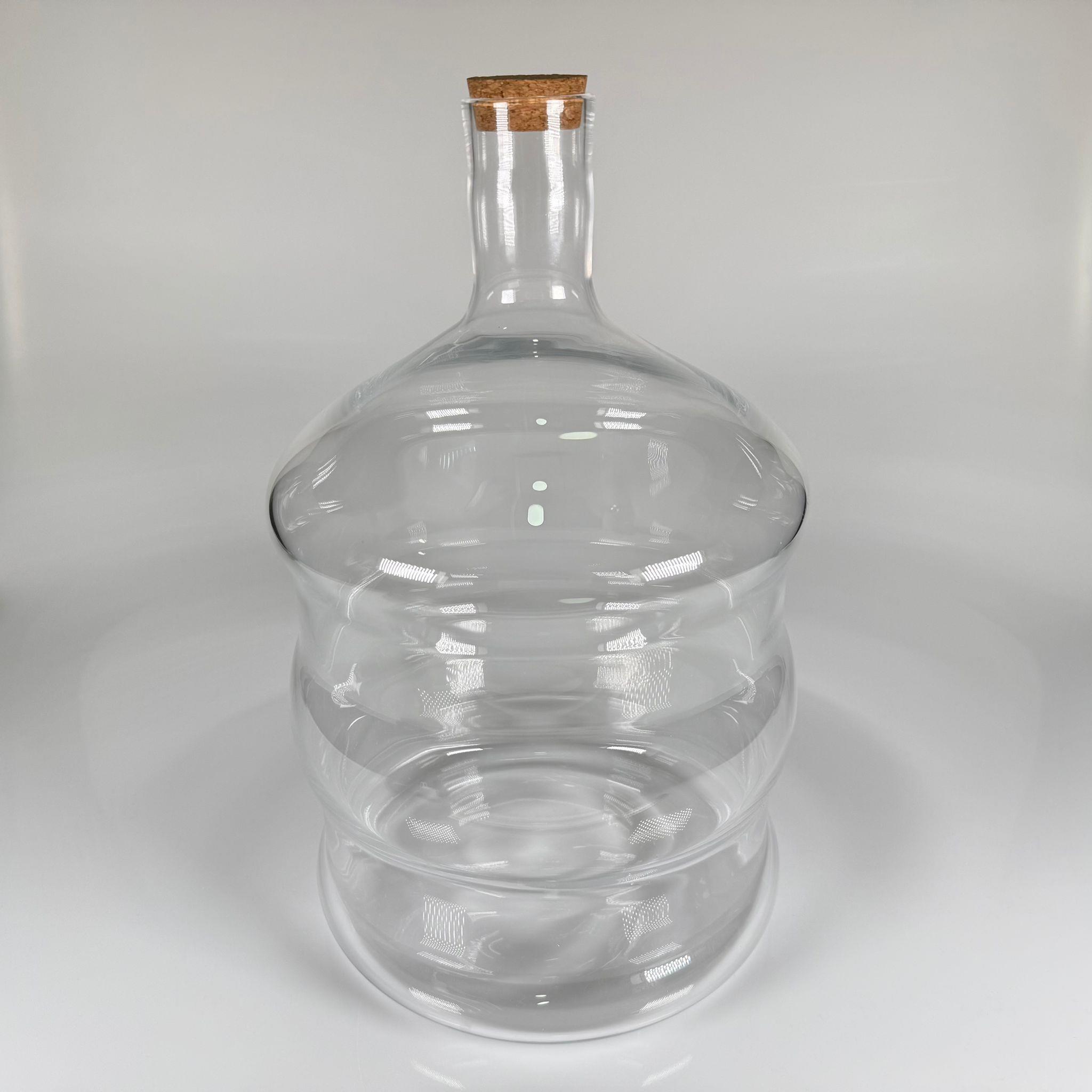 10 LİTRE CAM DAMACANA - MANTAR TIPALI - 10000 CC CAM DAMACANA