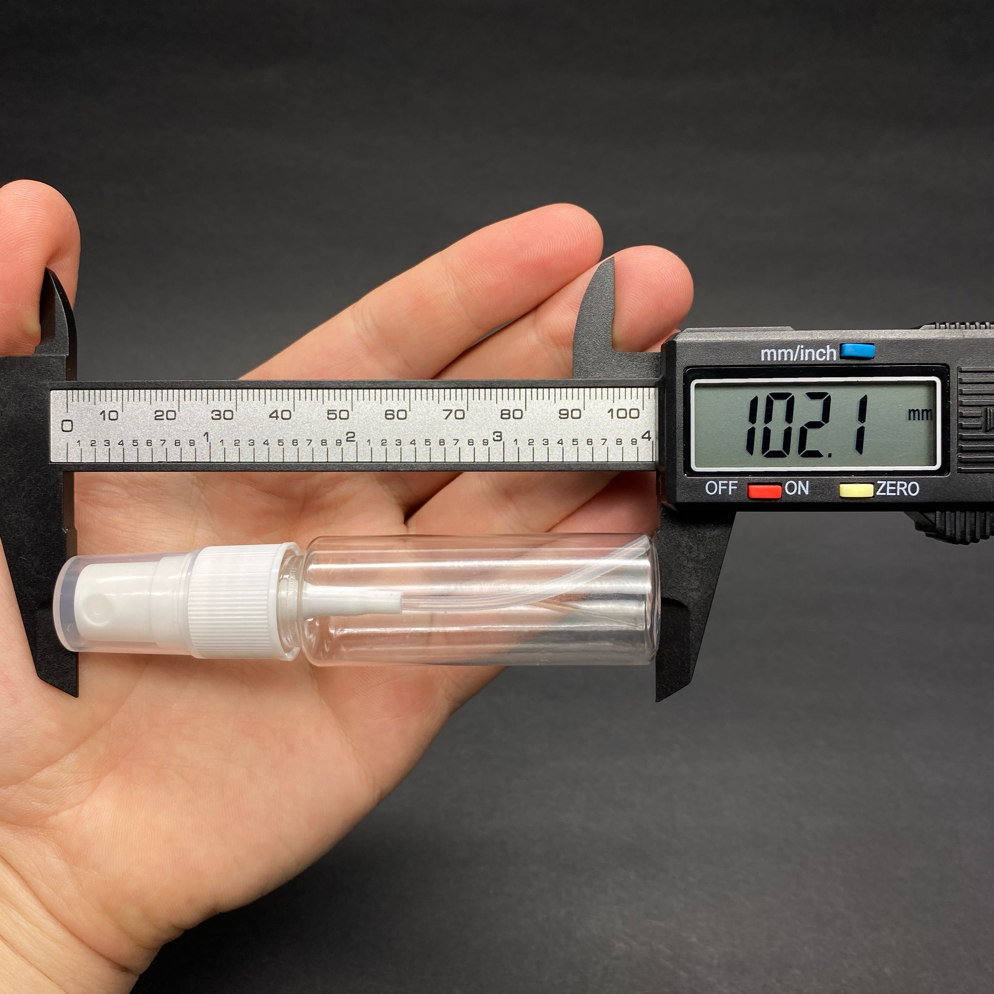 20 CC ŞEFFAF PET ŞİŞE - BEYAZ SPREYLİ TESTER 20 ML PLASTİK ŞİŞE
