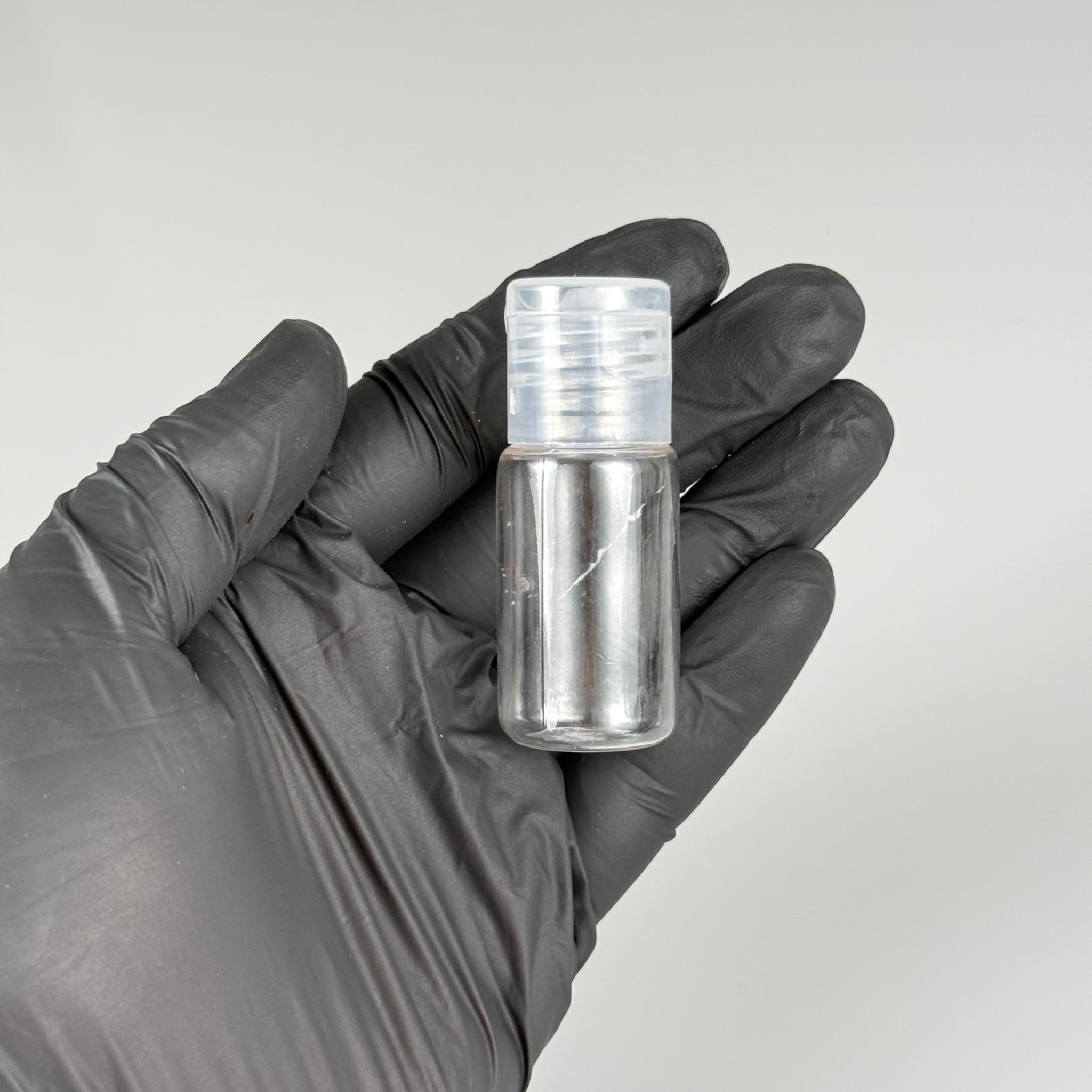 10 ML AÇILIR KAPAKLI PET ŞİŞE - 10 CC ŞEFFAF ŞİŞE + ŞEFFAF FLİPTOP KAPAKLI TAKIM