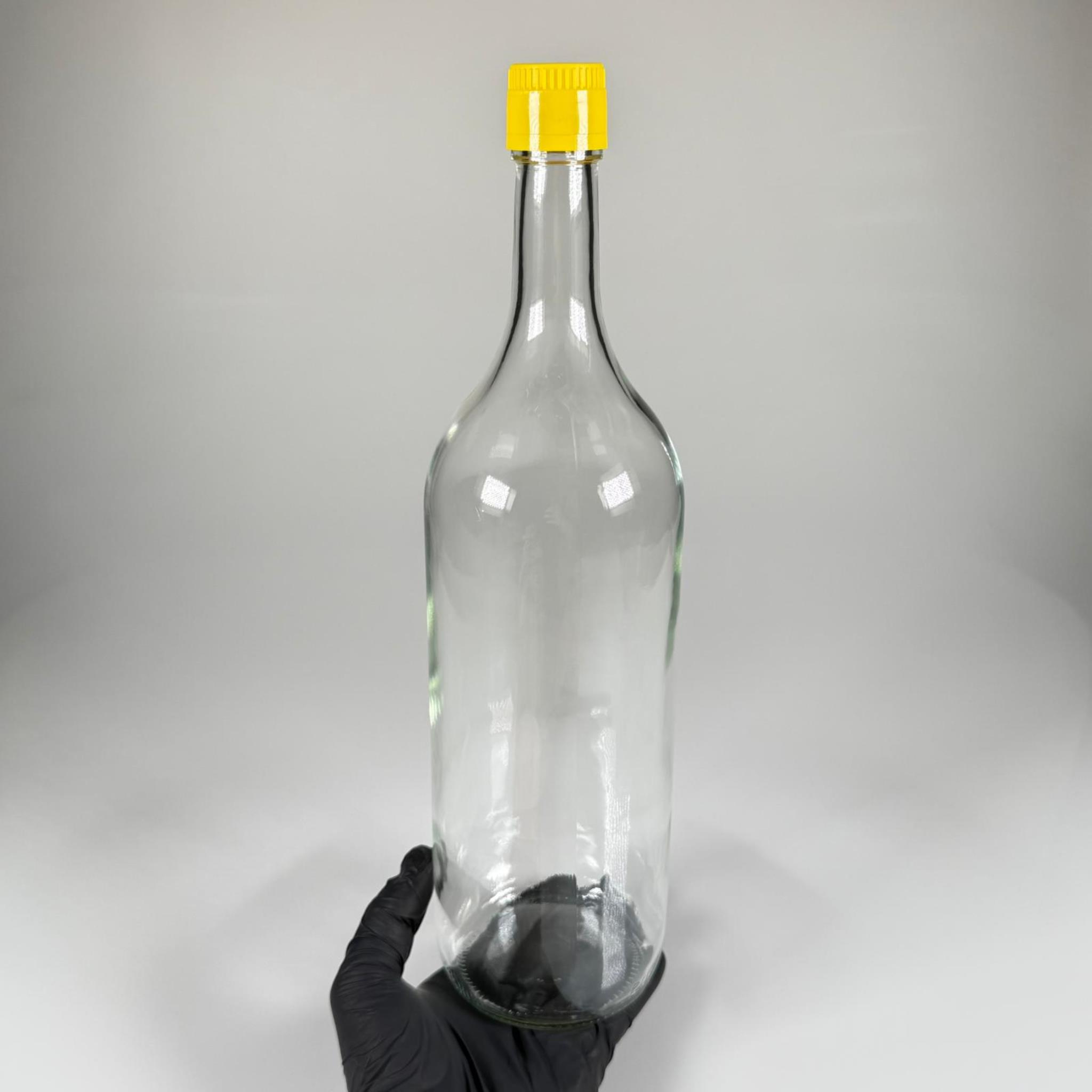 1500 CC ŞEFFAF CAM ŞİŞE - SARI AKITICILI DROP - STOP KAPAKLI - 1,5 LİTRE YAĞ ŞİŞESİ - SİRKE ŞİŞESİ - ZEYTİNYAĞ İÇİN BOŞ CAM ŞİŞE
