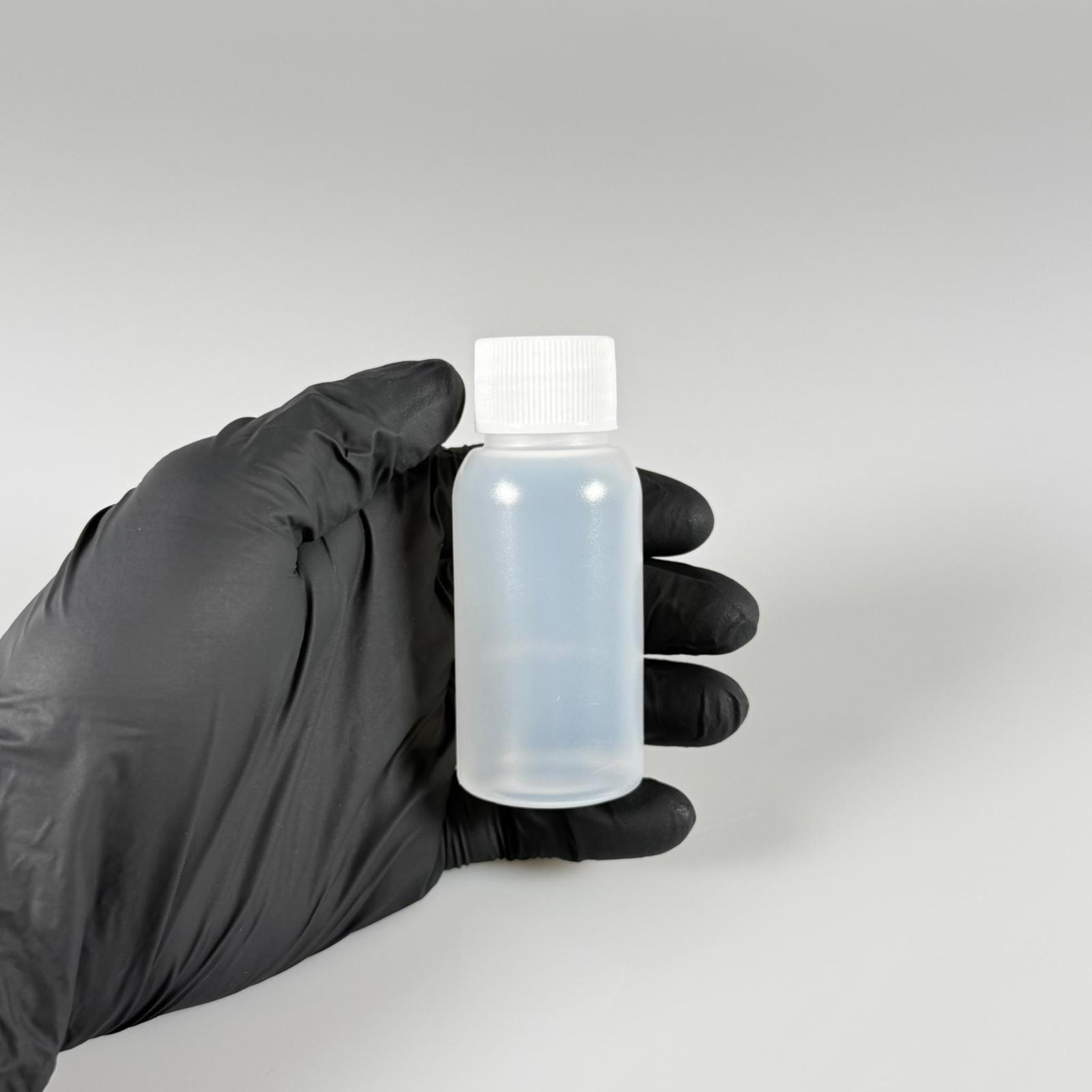 50 ML SIKILABİLİR YUMUŞAK POLİETİLEN PE PLASTİK ŞİŞE - CONTALI BEYAZ KAPAKLI - 50 cc sos, yağ, kartuş, mürekkep vb için boş şişeler