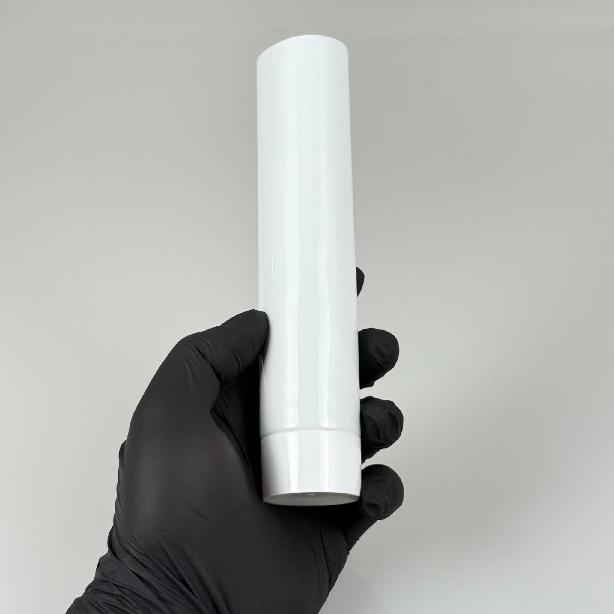 LAMİNE TÜP (İÇİ ALÜMİNYUM) KOZMETİK İÇİN BEYAZ BOŞ KREM (AĞZI FOLYOLU) TÜPÜ KAPAKLI - 100 ML - MERHEM TÜPÜ - LİPGLOSS TÜP - DUDAK PARLATICISI TÜPÜ - BAL DOLUMU İÇİN TÜP  - DÜZ - ALTI AÇIK ELLE KAPANMAZ ISITICI GEREKİR