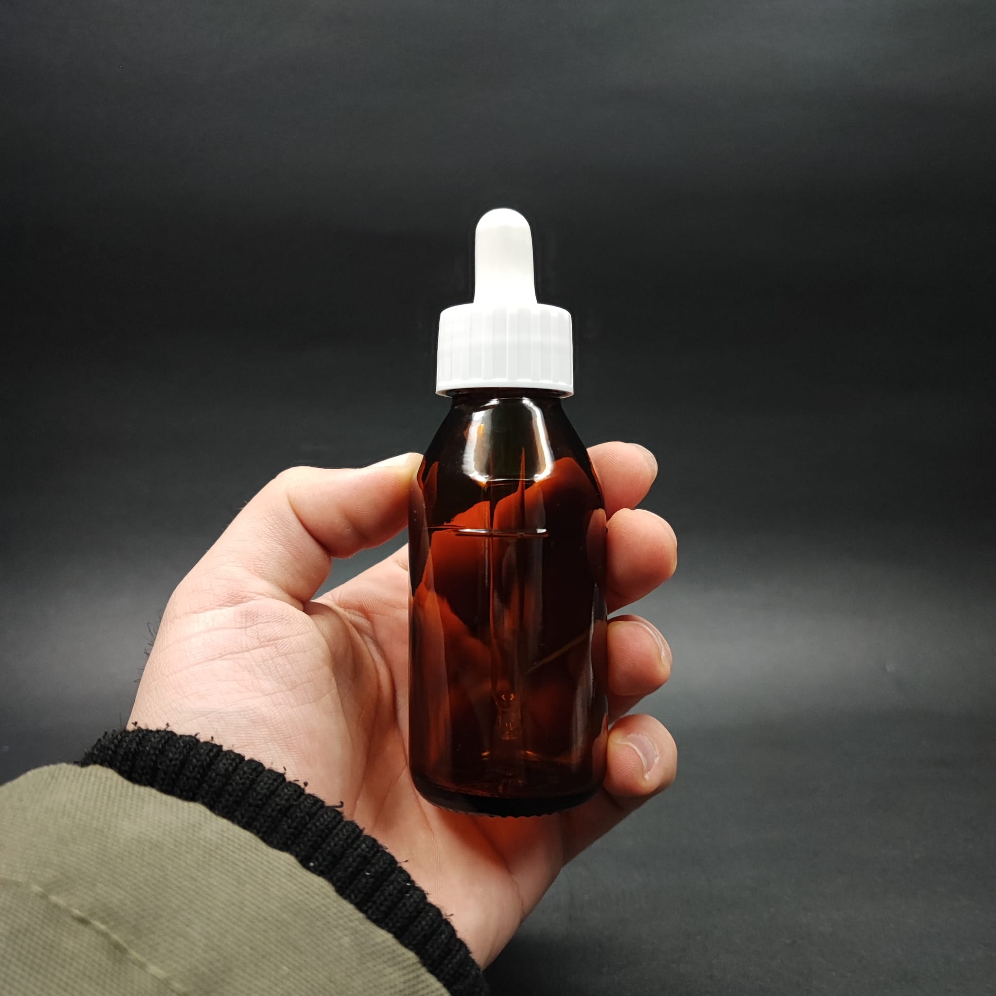 60 ML DOLUMU KOLAY, GENİŞ AĞIZLI CAM DAMLALIKLI ŞİŞE (25 MM AĞIZ) - 60 CC BEYAZ DAMLALIKLI CAM ECZA ŞİŞESİ - AMBER KAHVERENGİ