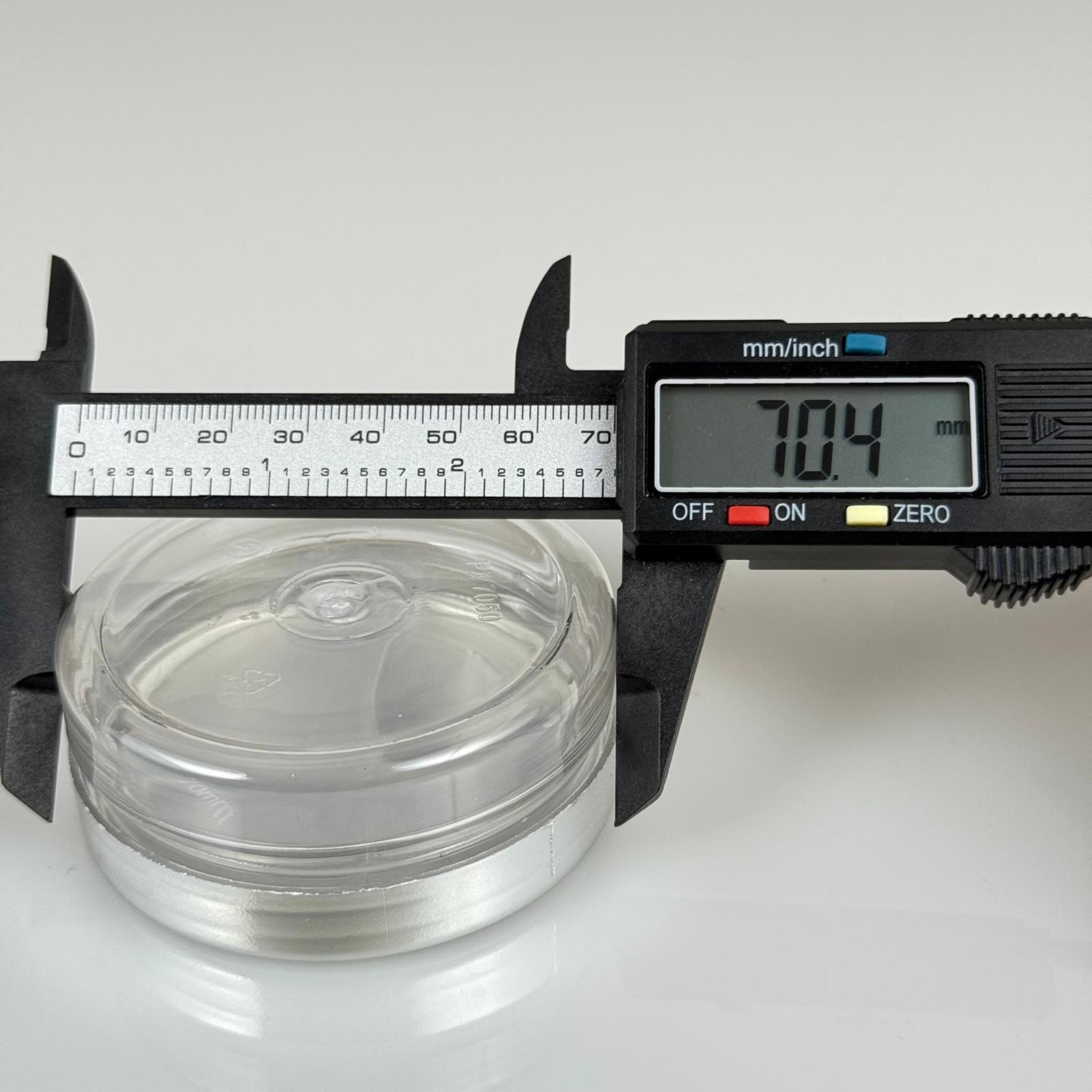 50 ML SERT PET KAVANOZ + GÜMÜŞ KAPLAMALI PLASTİK KAPAK + İÇ TIPA - 50 CC KALIN ŞEFFAF PLASTİK KAVANOZ GÜMÜŞ KAPLAMALI PLASTİK KAPAKLI İÇ TIPALI TAKIM - KREM KAVANOZLARI