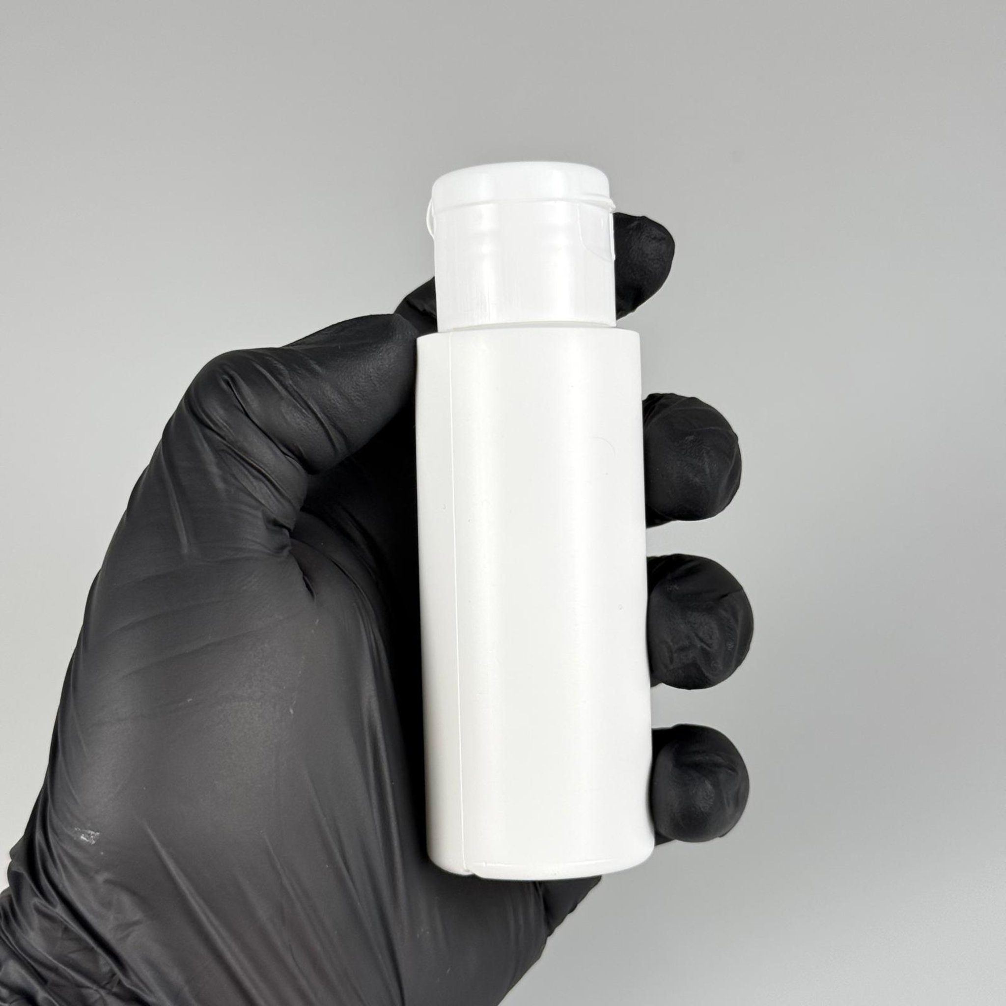 50 CC POLİETİLEN BEYAZ ŞİŞE - BEYAZ FLİP-TOP KAPAKLI TAKIM - 50 ML PLASTİK ŞİŞE