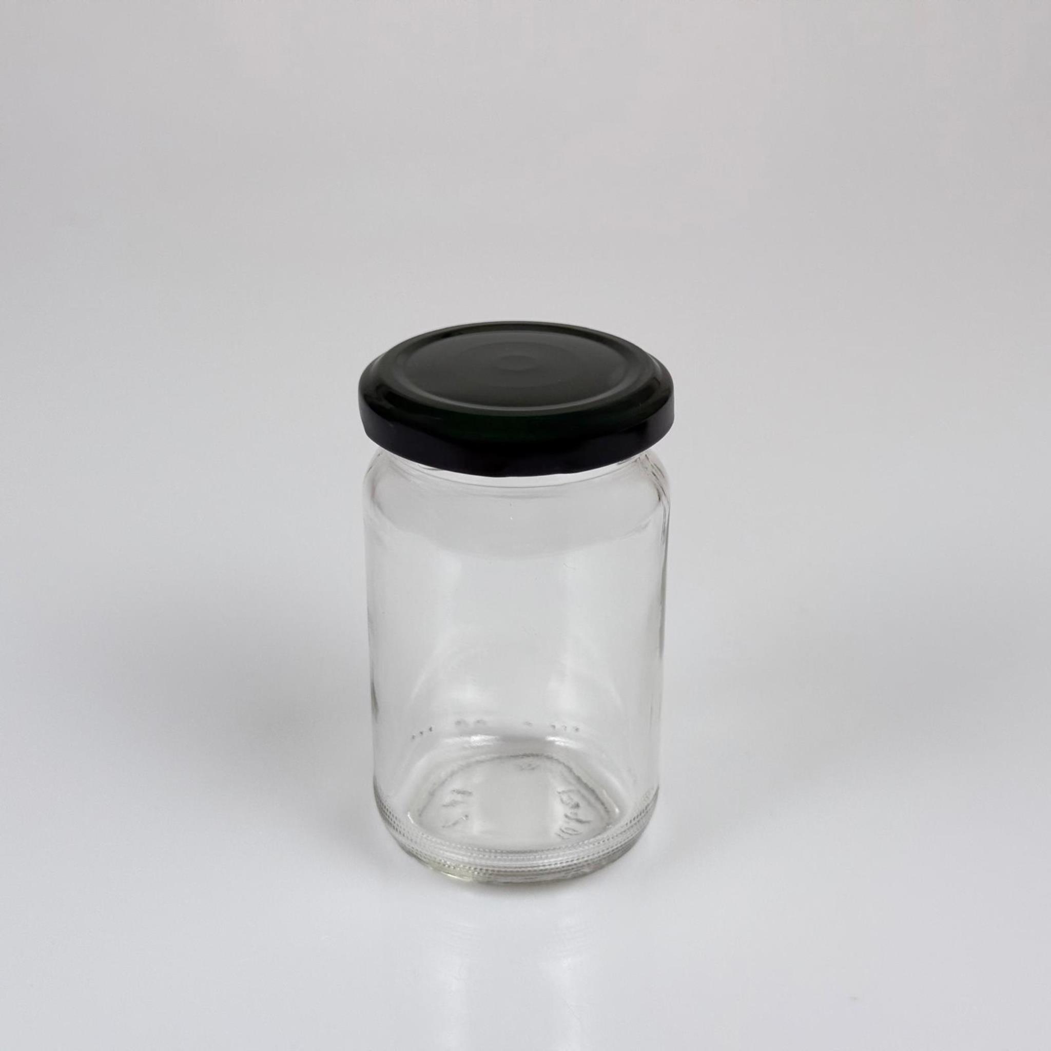 100 CC CAM KAVANOZ - YEŞİL METAL KAPAKLI - 100 ML CAM KAPAKLI KAVANOZLARI