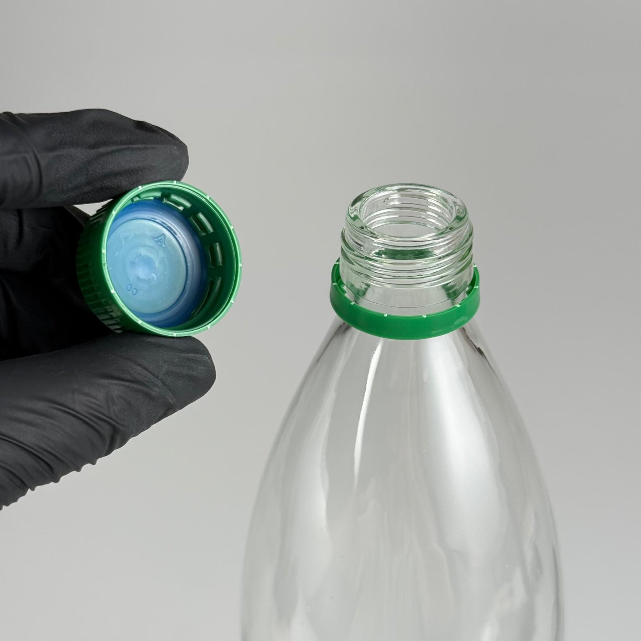 1000 CC CAM ŞİŞE - YEŞİL KİLİTLİ KAPAKLI - 1 LİTRE CAM ŞİŞE - 1000 ML KAPAKLI CAM ŞİŞE