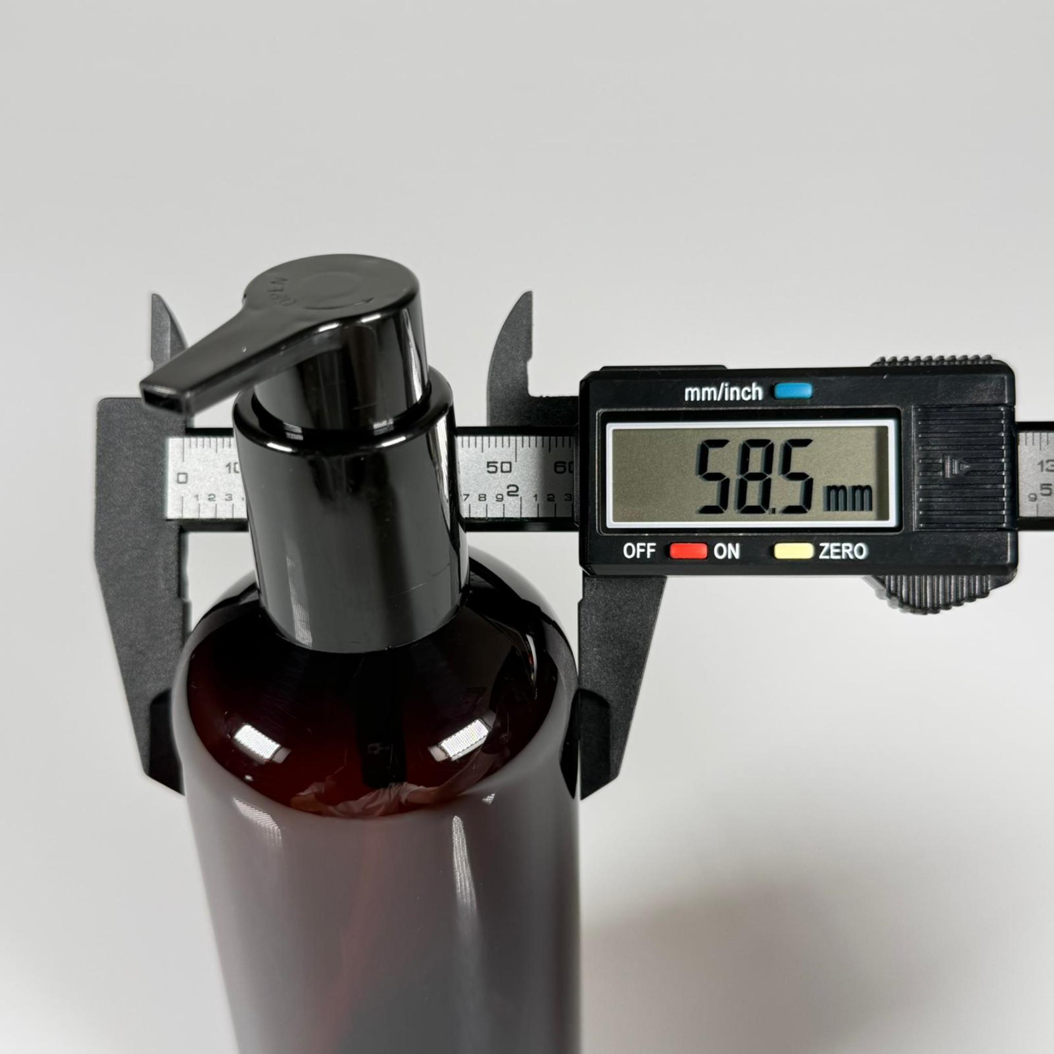 250 CC PET ŞİŞE (30 GR) - SİYAH XAVIER POMPALI - SERUM, LOSYON, KREM POMPALI POMPALI - 250 ML PLASTİK ŞİŞE - AMBER