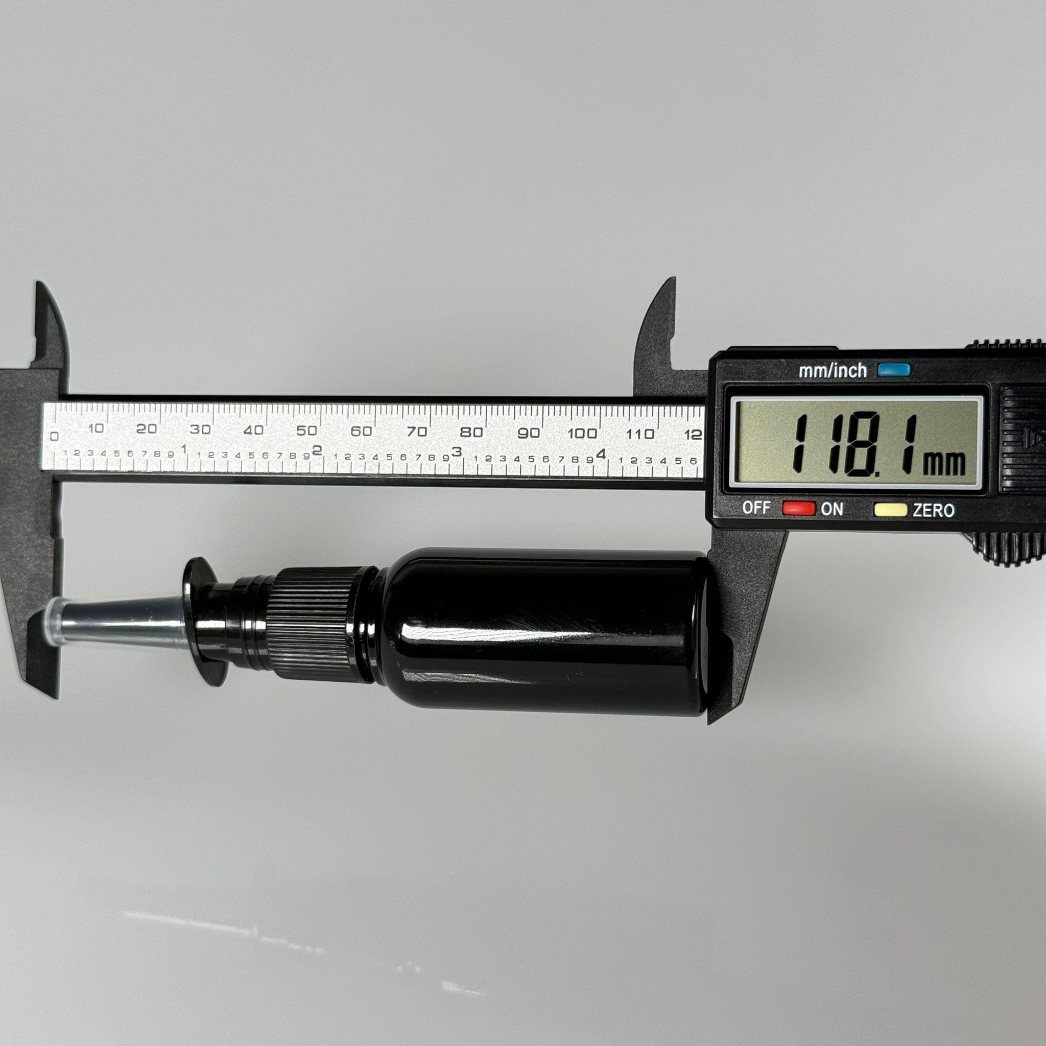 30 CC SİYAH KALIN PET ŞİŞE- SİYAH NAZAL BURUN SPREYLİ 30 ML PLASTİK ŞİŞE