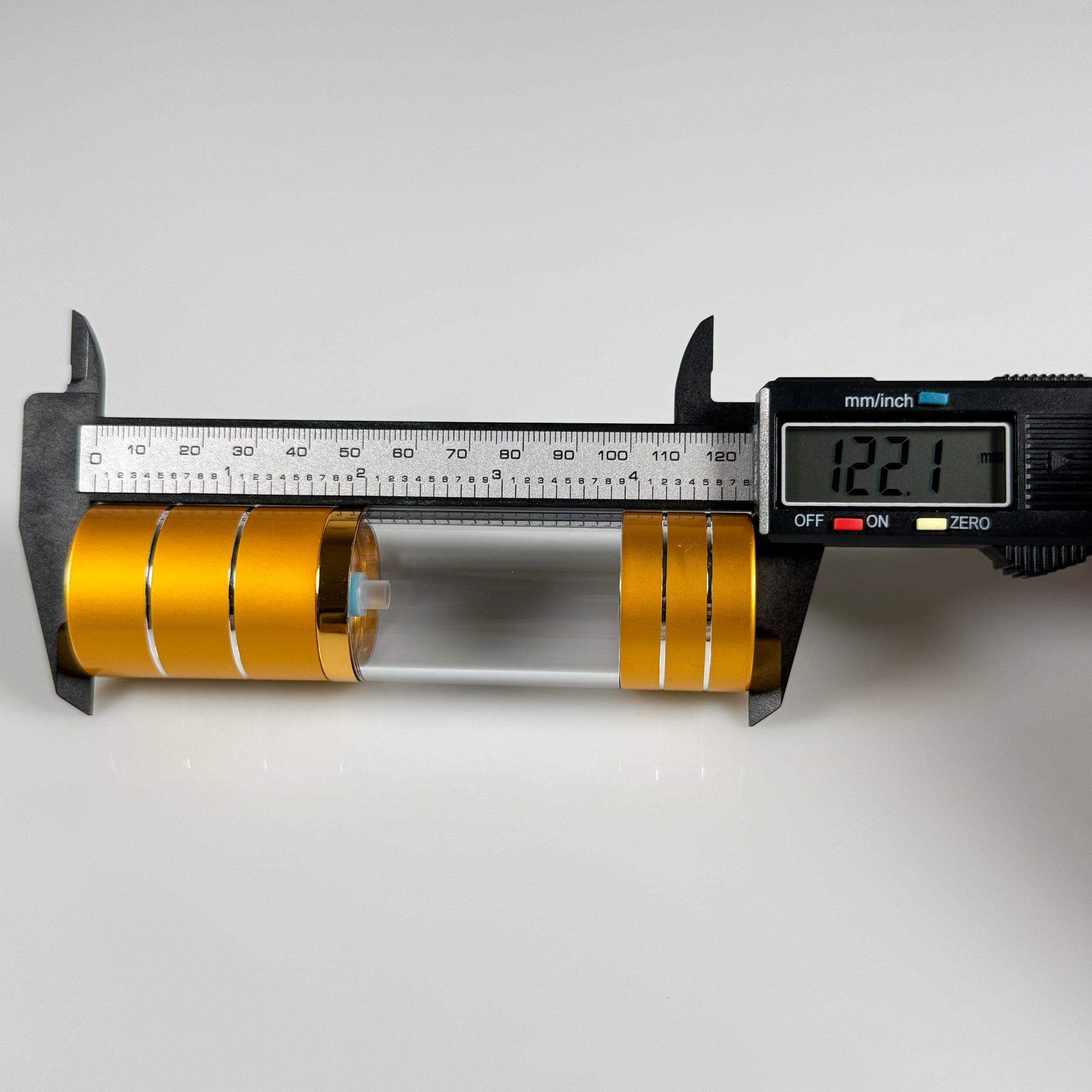 BOŞ KREM VE LOSYON ŞİŞESİ 30 ML BOŞ AİRLESS ŞİŞE - HAVASIZ POMPALI GOLD ÜSTÜ YALDIZLI AİRLESS ŞİŞE