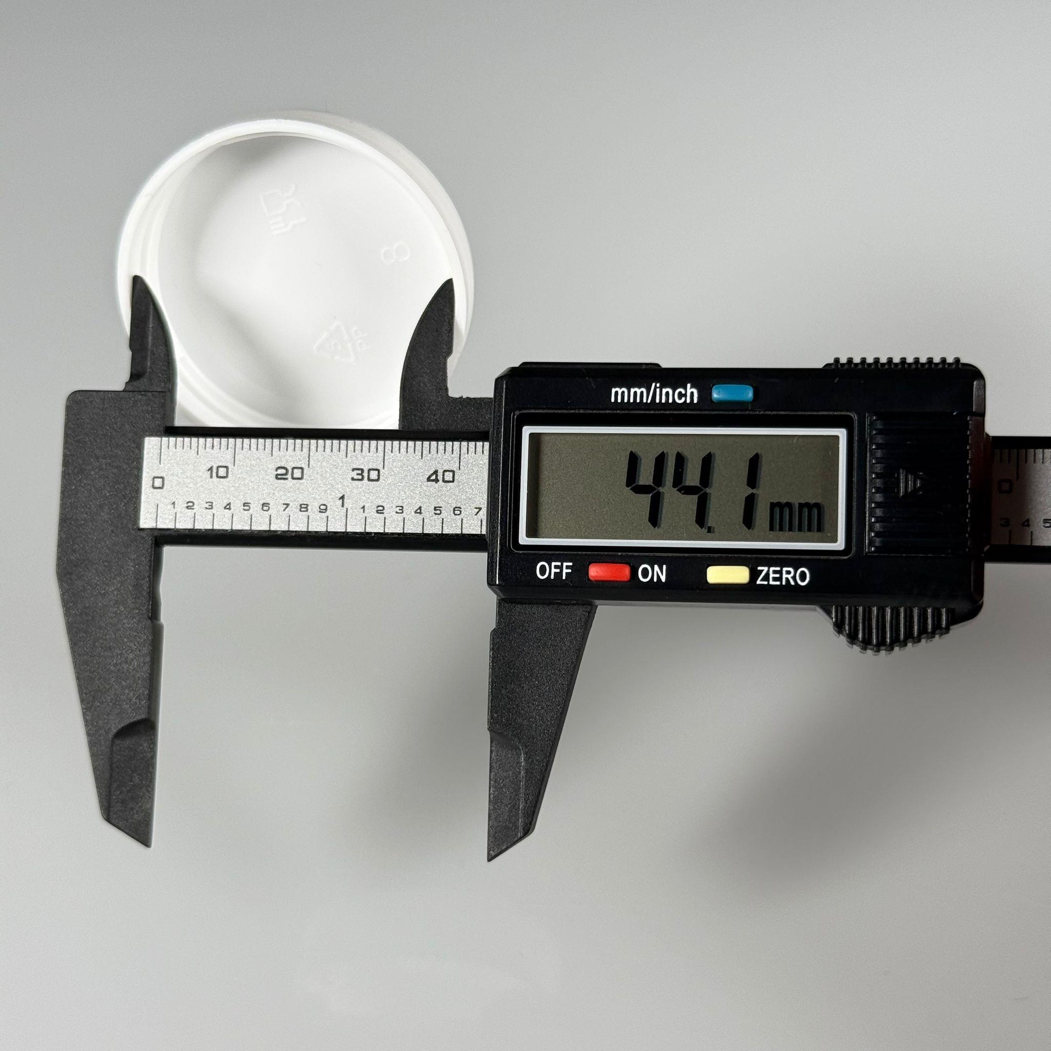 45 MM KAPAK - VİDALI - BEYAZ