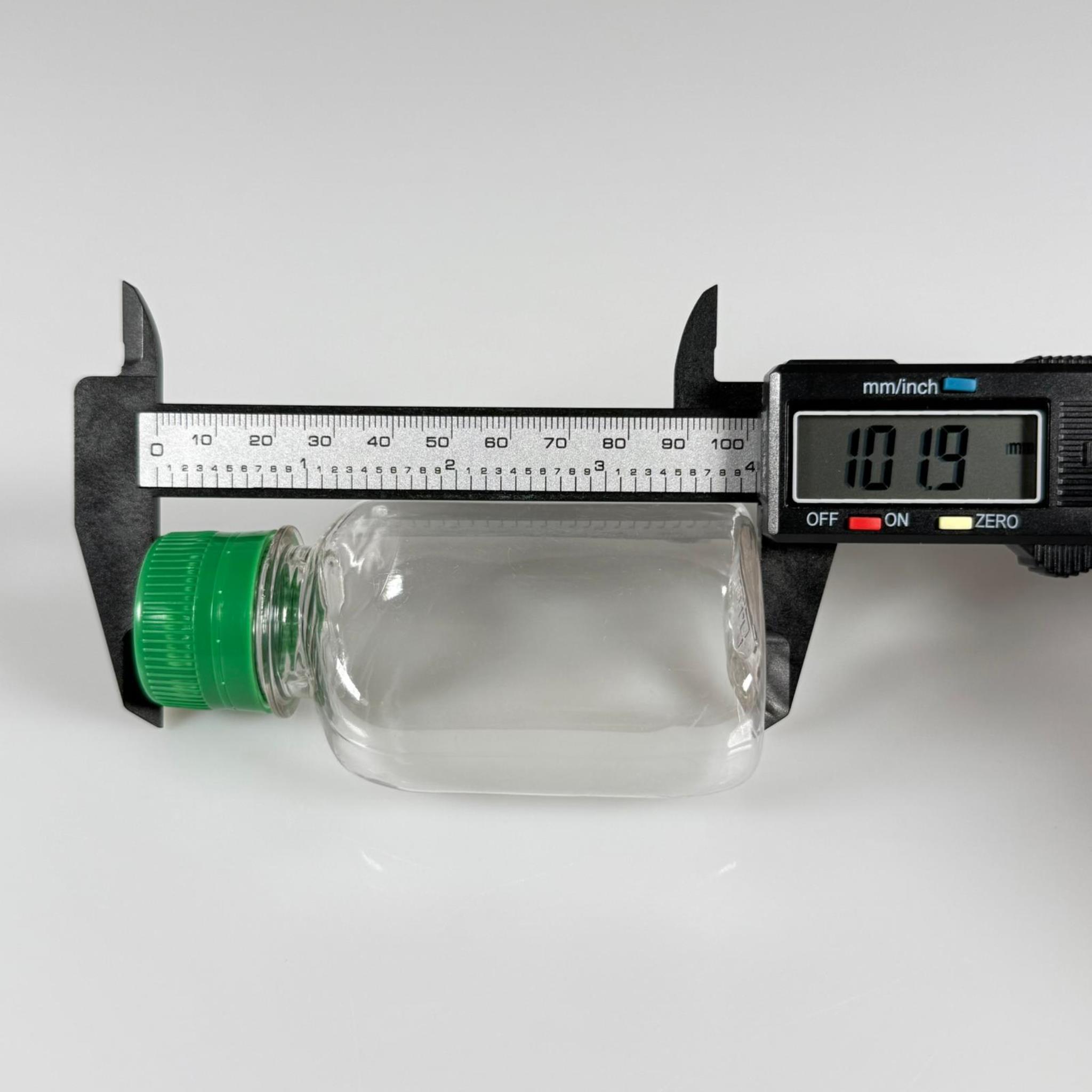 100 CC KİLİTLİ CONTALI KAPAKLI PLASTİK ŞİŞE - 100 ML PET ŞİŞE KALIN (15 GR) - ELLE KAPATARAK KİLİTLENİR SIZDIRMAZ YEŞİL KAPAK - NUMUNE ŞİŞESİ