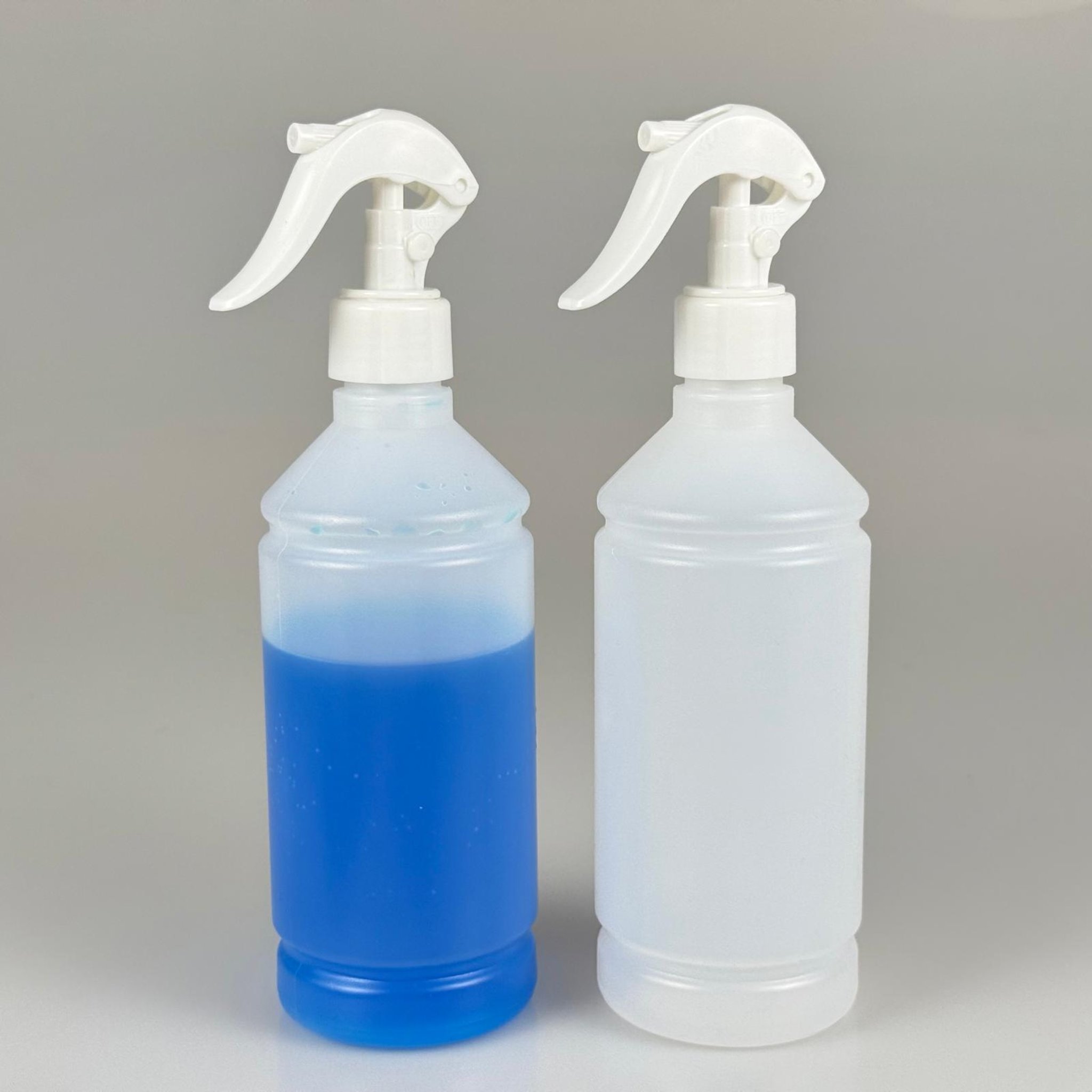 500 CC TİNER ŞİŞESİ - BEYAZ TRİGER TETİK SPREYLİ (DUMAN PÜSKÜRTÜR) - 500 ML KİMYASALA DAYANIKLI PLASTİK ŞİŞE - 0,5 LT POLİETİLEN ŞİŞE