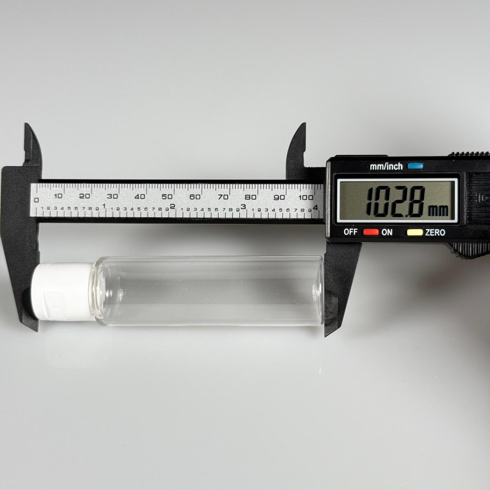 35 CC UZUN PET ŞİŞE + BEYAZ FLİPTOP KAPAK - 30 ML DAMLALIKLI PLASTİK ŞİŞE