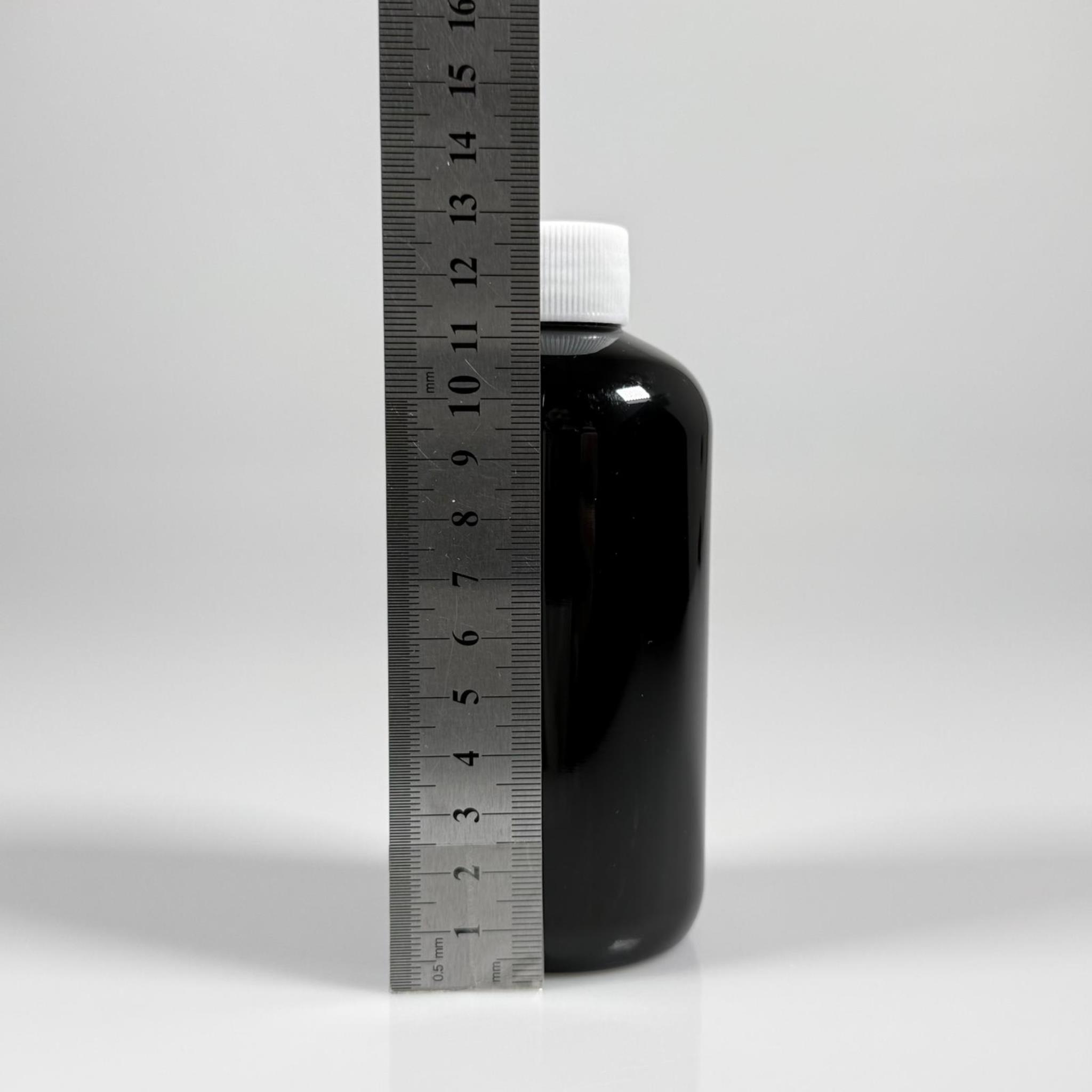 250 CC SİYAH PLASTİK ŞİŞE ZEYNEP MODEL - CONTALI BEYAZ KAPAKLI - 250 ML TOMBUL PET ŞİŞE