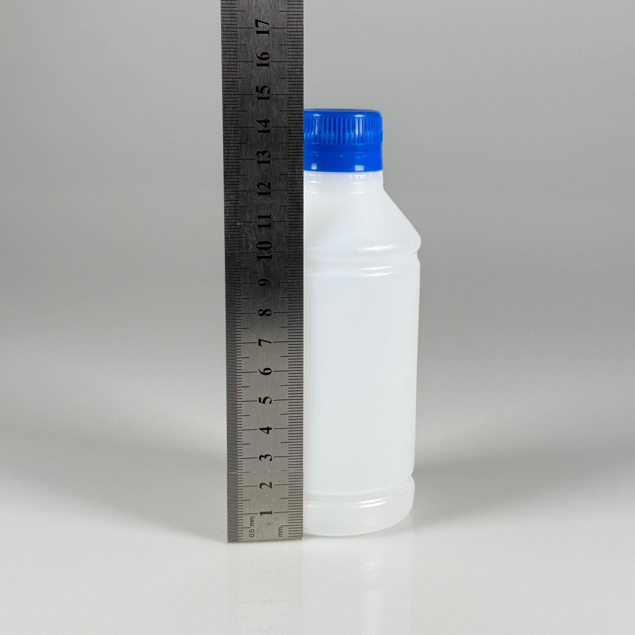 250 CC TİNER ŞİŞESİ - MAVİ KİLİTLİ KAPAKLI - 250 ML KİMYASALA DAYANIKLI PLASTİK ŞİŞE - 0,25 LT POLİETİLEN ŞİŞE