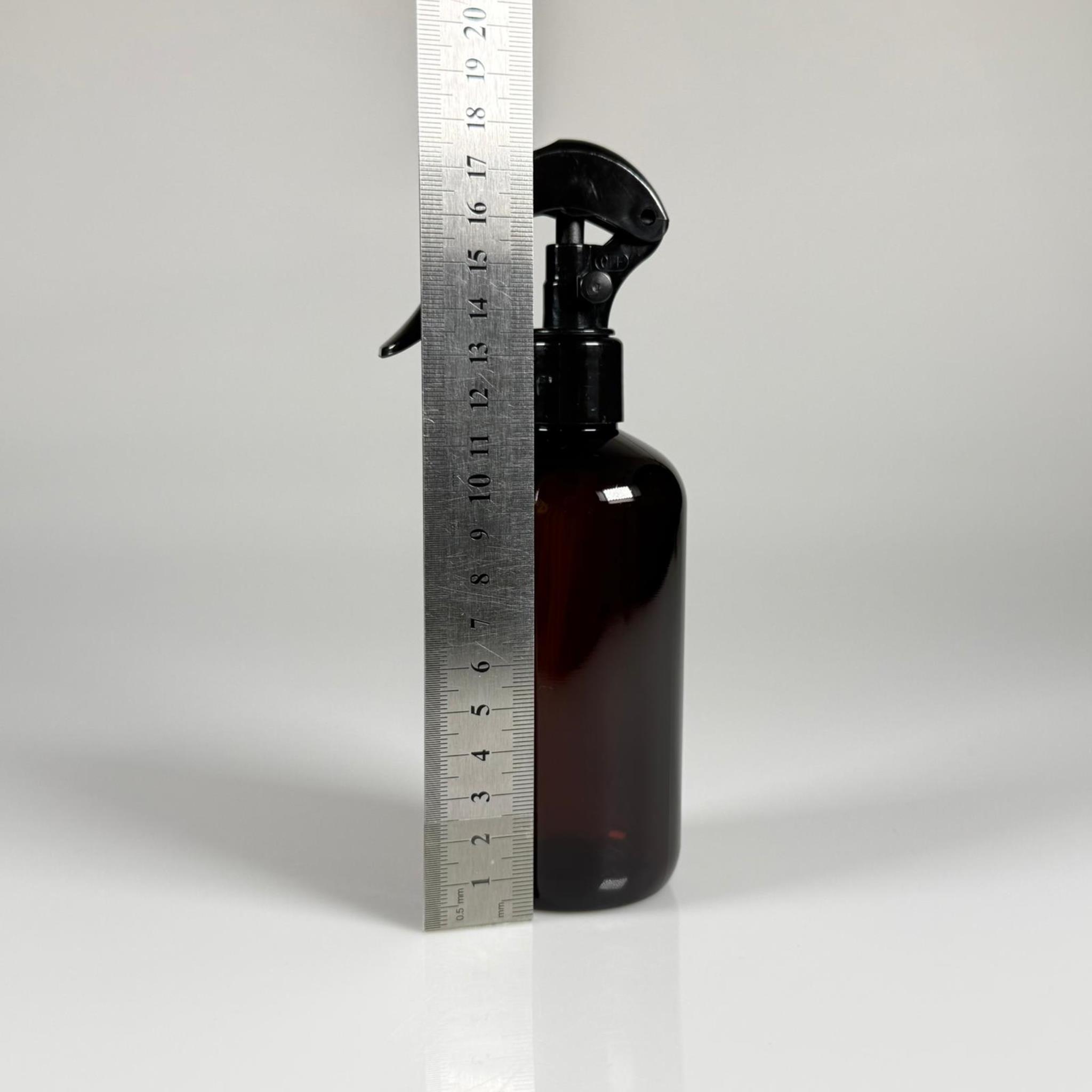 250 CC AMBER ŞİŞE -TRİGER TETİK SPREYLİ - 250 ML SPREYLİ PLASTİK ŞİŞE - ZEYNEP MODEL PET ŞİŞE