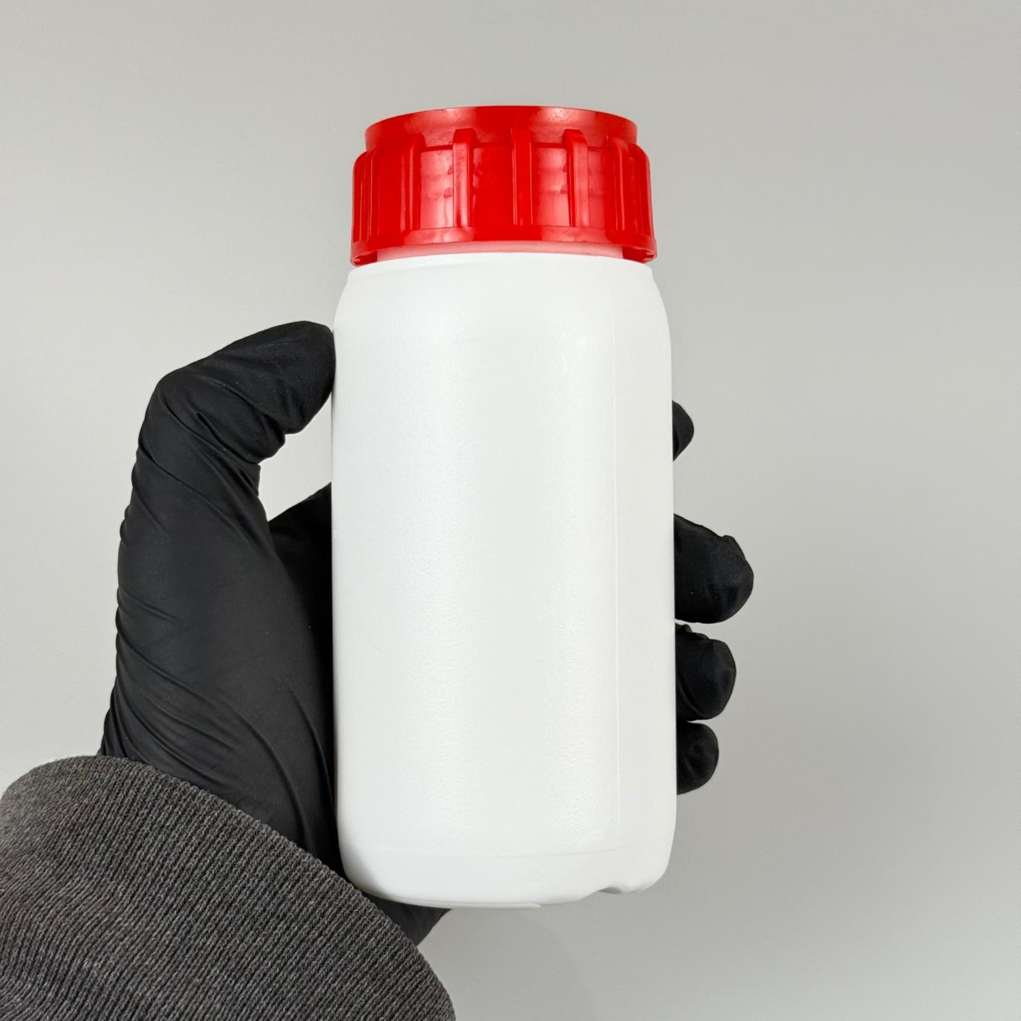 0,25 LT ZİRAİ İLAÇ BİDONU BEYAZ + KIRMIZI ALÜMİNYUM FOLYOLU İNDİKSİYON CONTA SK50 KAPAK + KENDİNDEN YAPIŞKANLI KÖPÜK CONTALI - 250 CC PE POLİETİLEN TARIM BİDON