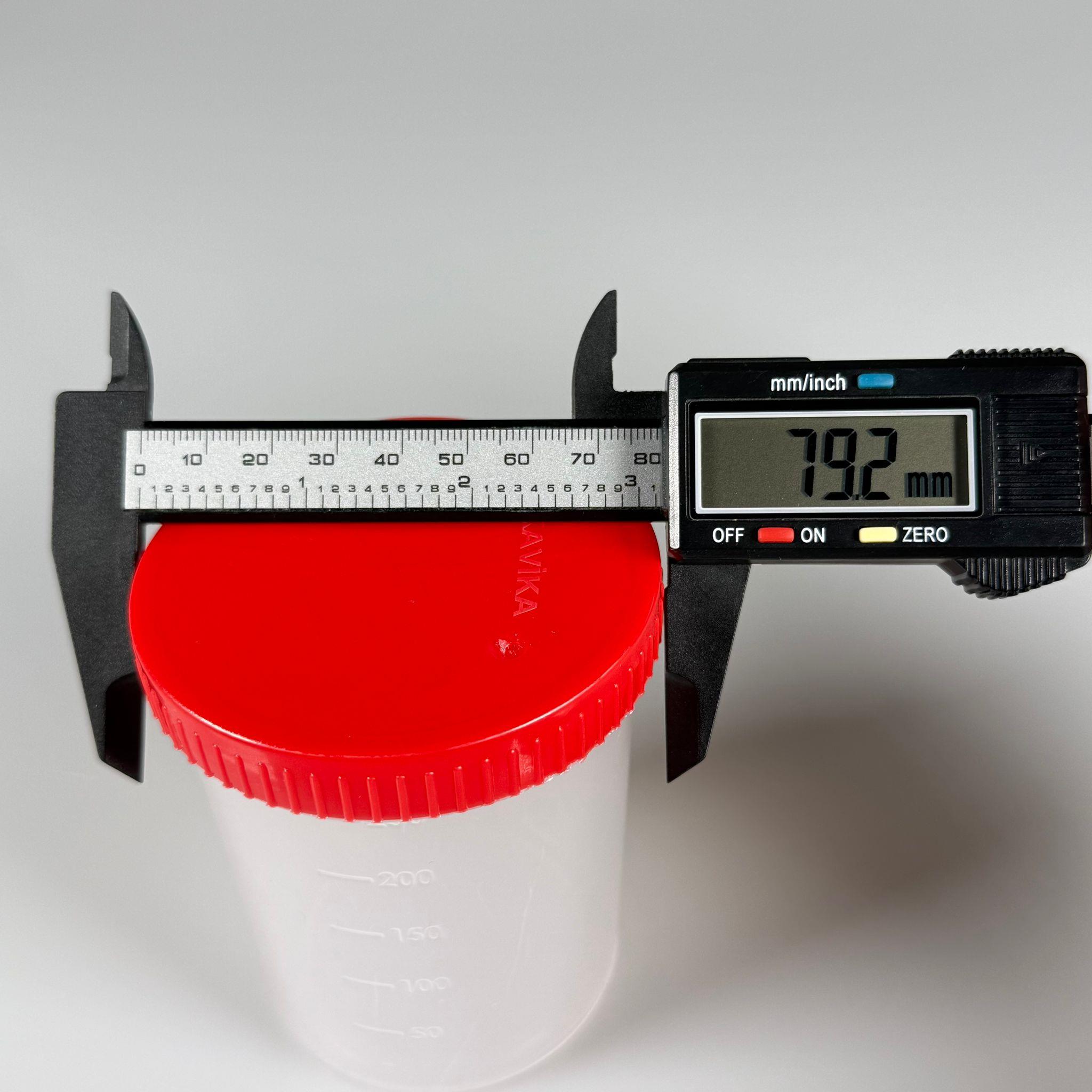 250 CC ŞEFFAF NUMUNE KABI + SIZDIRMAZ KIRMIZI KAPAK - OTEL, LABORATUVAR, YEMEKHANE, RESTORAN. HASTANE VB İÇİN KAVİKA NUMUNE KAVANOZU - GIDAYA UYGUN PAKETLİ ÖRNEK KAVANOZLARI