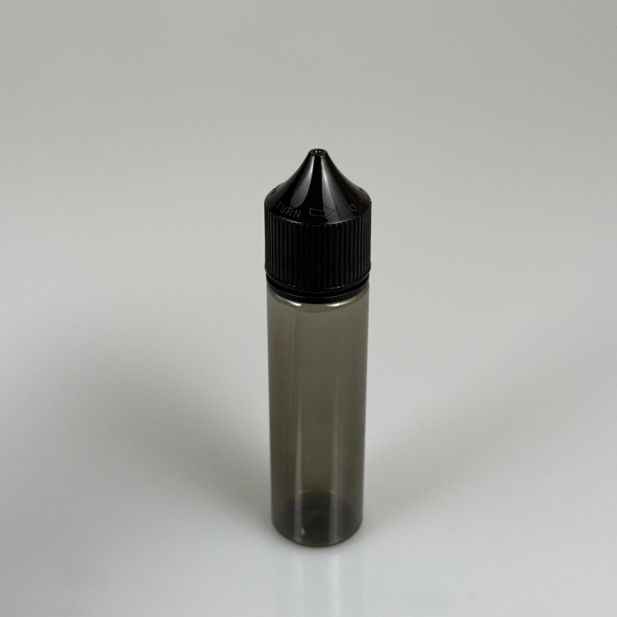 60 CC GORİLLA ŞİŞE - SİYAH - 60 ML LİKİT ŞİŞESİ - MÜREKKEP ŞİŞESİ - KAPAKLI  - TIPALI - İĞNE UÇLU DAMLALIKLI ŞİŞE