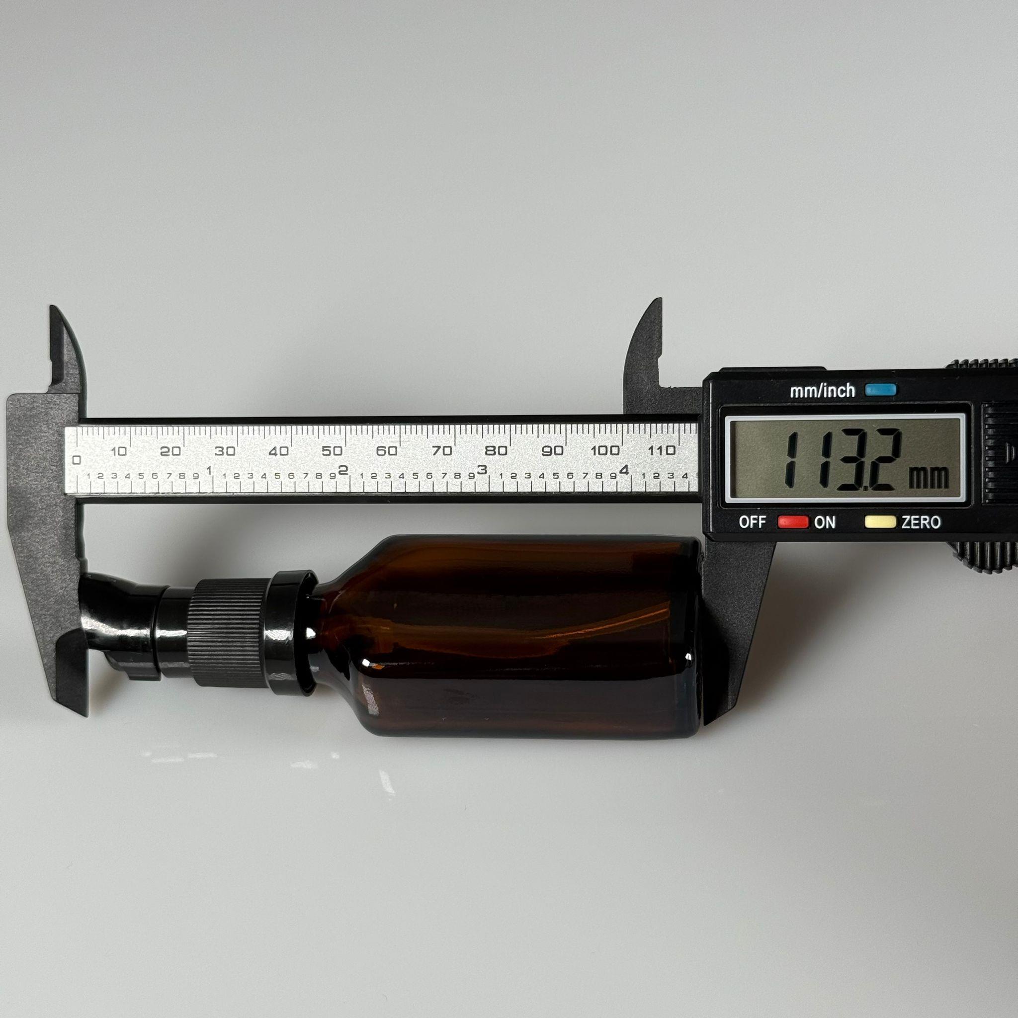 30 CC AMBER YASSI CAM ŞİŞE - SIZDIRMAZ ETEKLİ SİYAH LOSYON POMPALI TAKIM - 30 ML LOSYON ŞİŞESİ - YAĞ, KREM GİBİ YOĞUN KIVAMLI SIVILAR İÇİN CAM AMBALAJ