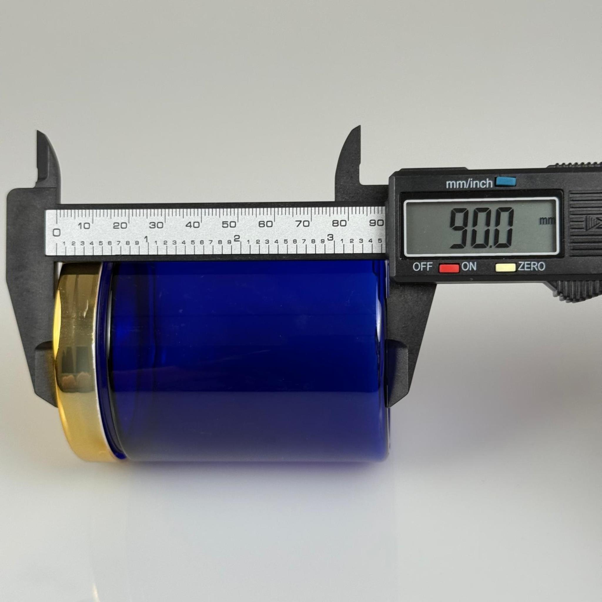300 ML SERT PET KAVANOZ + GOLD KAPLAMALI PLASTİK KAPAK + İÇ TIPA - 300 CC KALIN MAVİ PLASTİK KAVANOZ GOLD KAPLAMALI PLASTİK KAPAKLI İÇ TIPALI TAKIM - KREM KAVANOZLARI