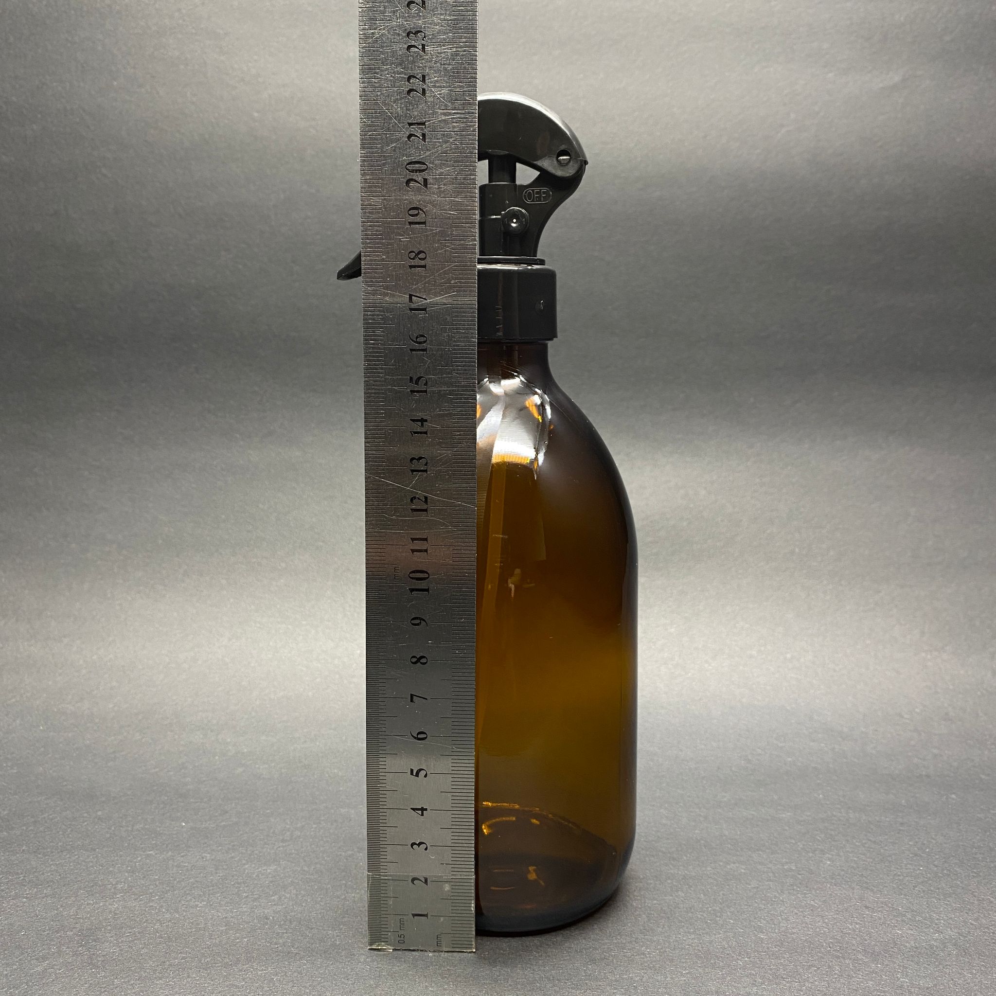 500 CC AMBER TOMBUL ÖZEL SERİ CAM ŞİŞE - SİYAH TRİGER SPREYLİ (DUMAN ŞEKLİNDE PÜSKÜRTÜR) - 500 ML CAM ECZA ŞİŞESİ - KAHVERENGİ