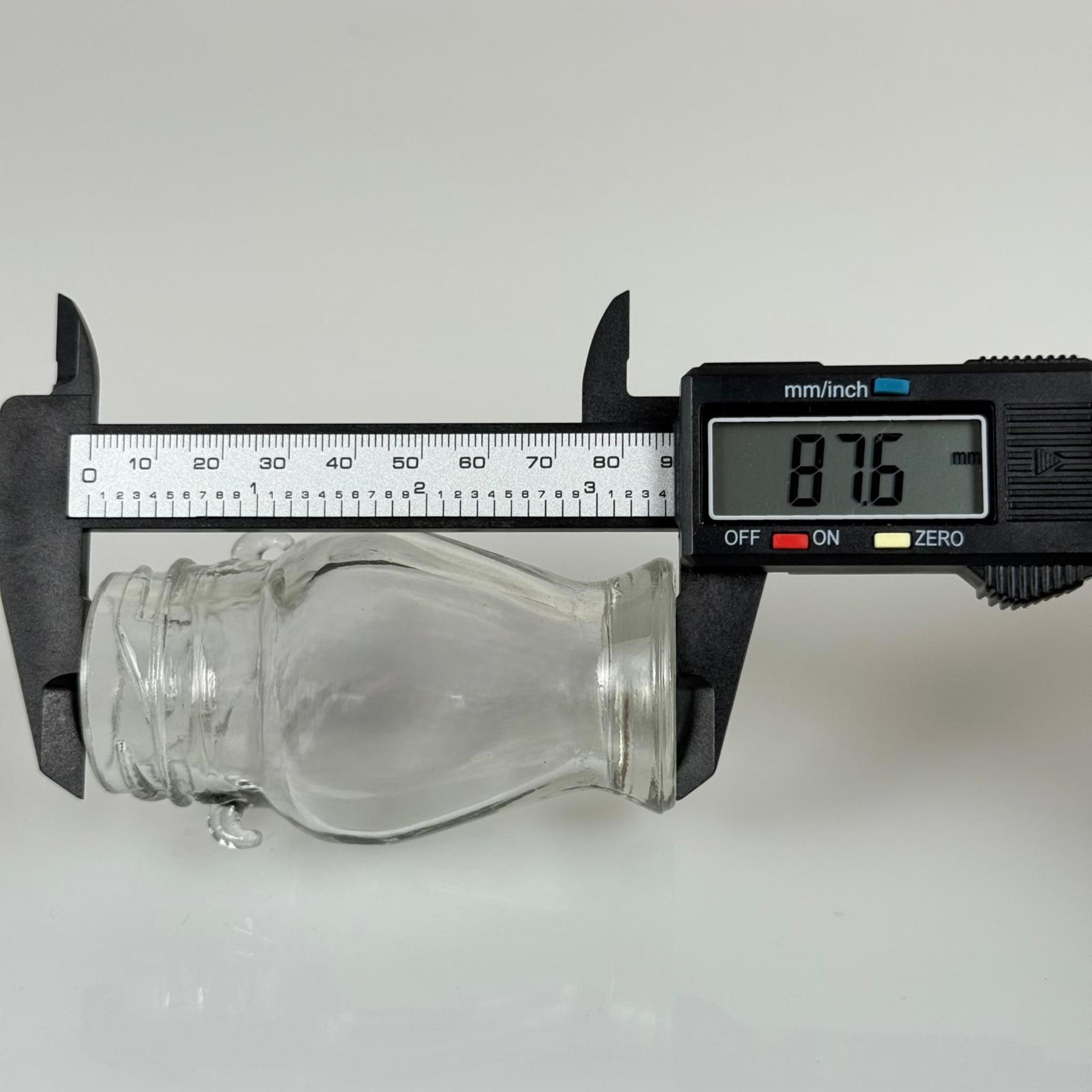 60 CC AMPHORA CAM KAVANOZ KULPLU (38 AĞIZ) KAPAKSIZ