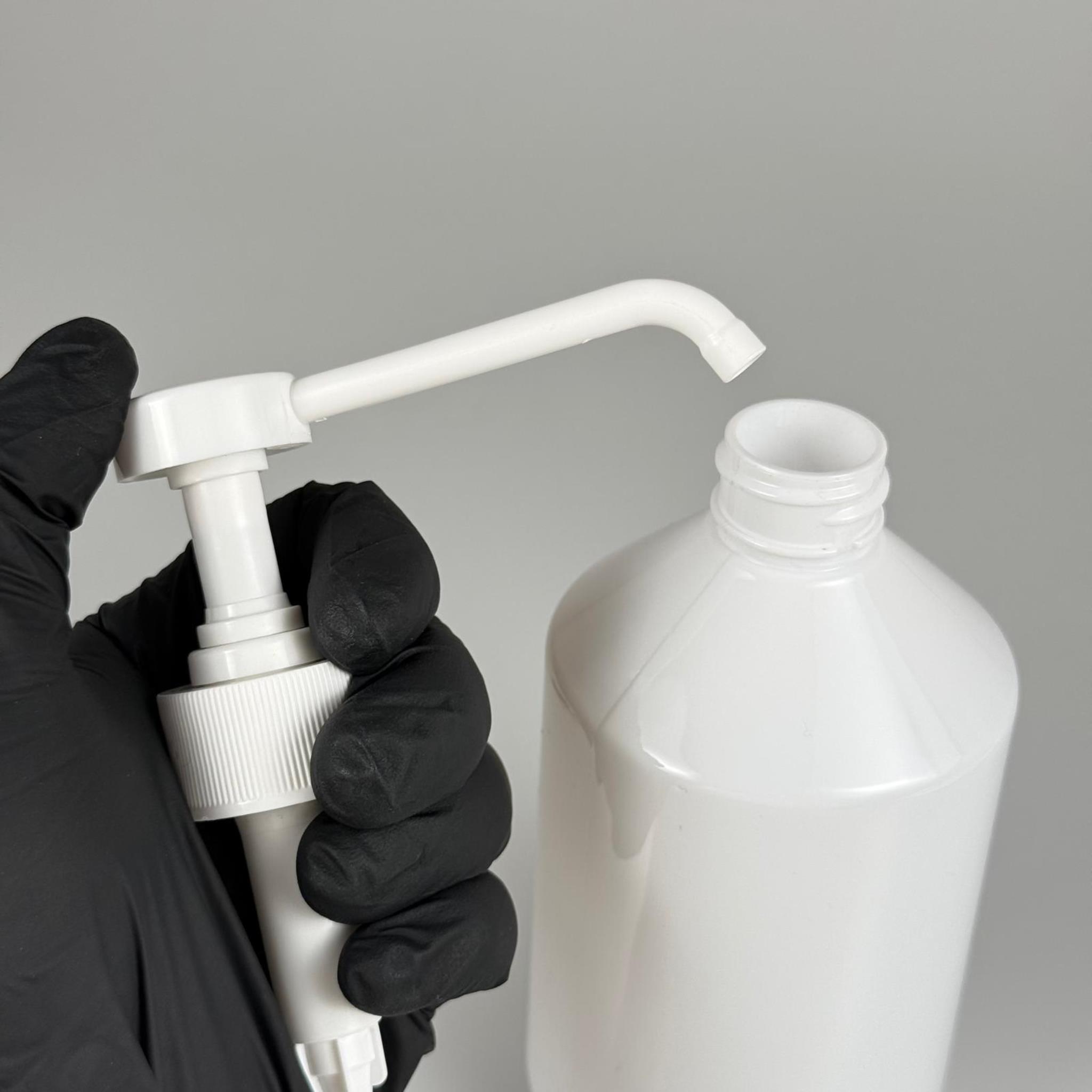 500 CC BEYAZ PET ŞİŞE - 500 ML BEYAZ PLASTİK ŞİŞE DİSPANSİYER POMPALI - PÜSKÜRTÜCÜ SPREY POMPALI PET ŞİŞE