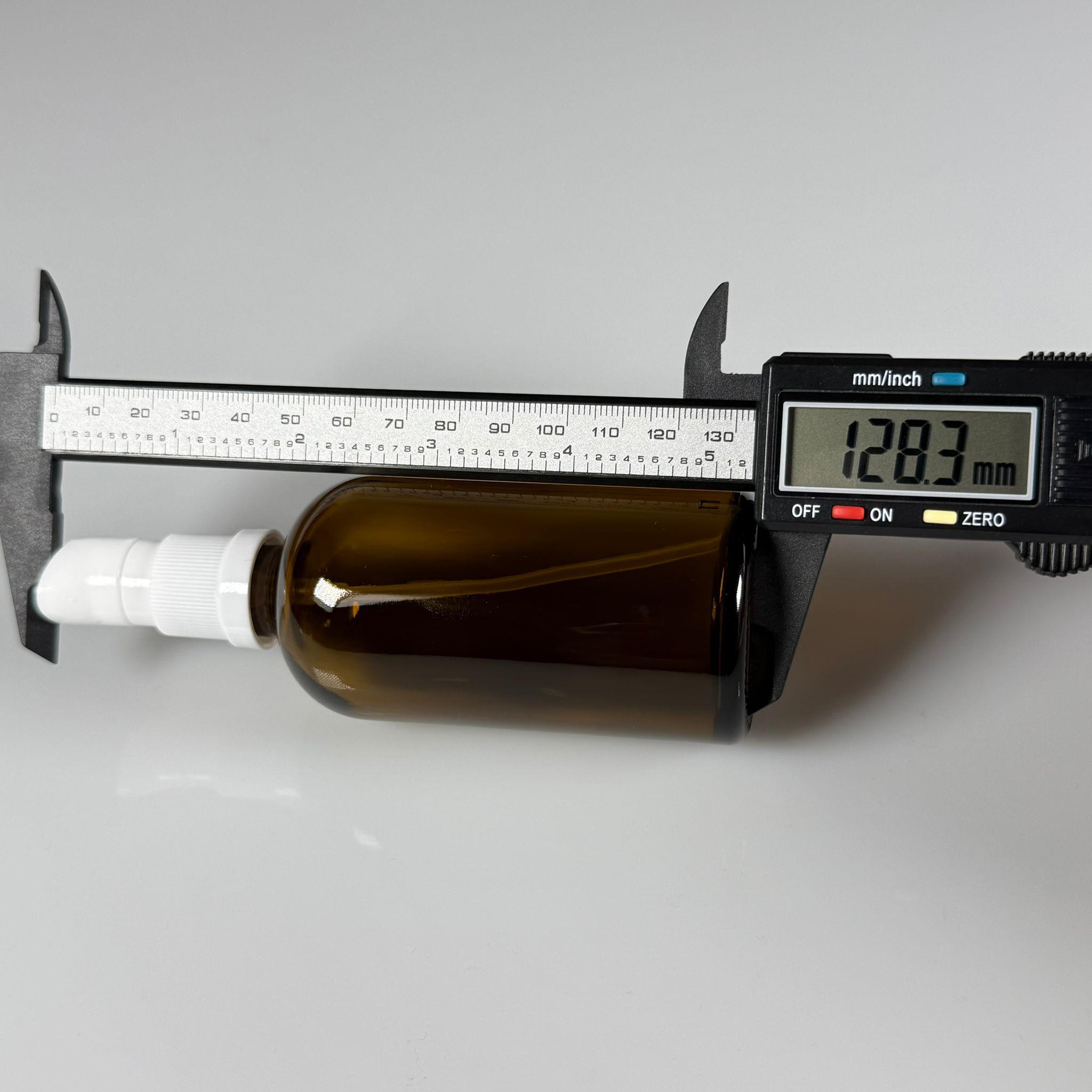 100 CC AMBER CAM ŞİŞE - SIZDIRMAZ ETEKLİ BEYAZ LOSYON POMPALI TAKIM - 100 ML LOSYON ŞİŞESİ - YAĞ, KREM GİBİ YOĞUN KIVAMLI SIVILAR İÇİN CAM AMBALAJ