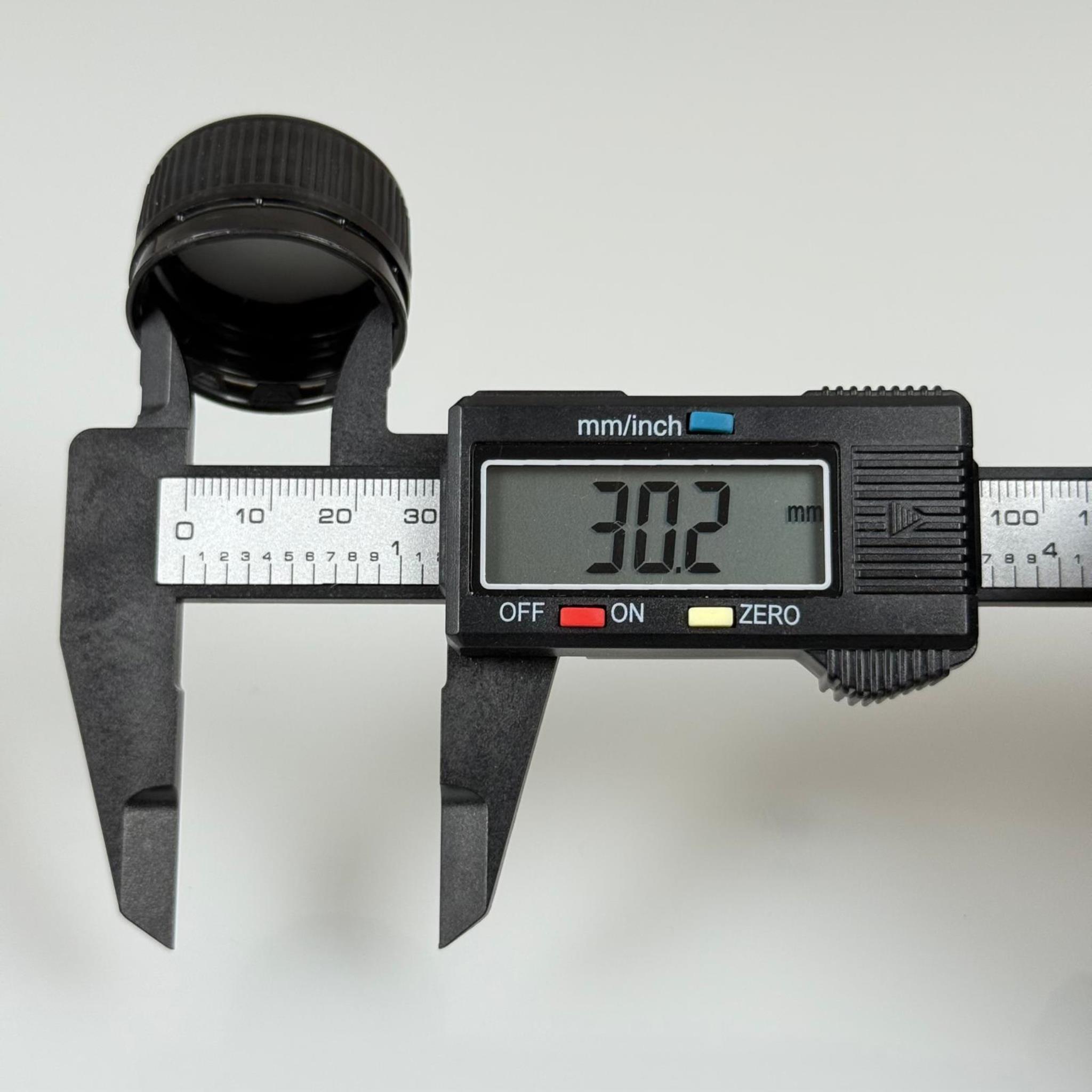 31 MM VİDALI KİLİTLİ PLASTİK KAPAK - KÖPÜK CONTALI - SİYAH -1 LİTRE KULPLU GALON ŞİŞE, VİDALI AĞIZ DORİKA VE MARASKA ŞİŞE UYUMLU - BERİCAP MARKA YAĞ ŞİŞE KAPAĞI - SK 31.5/21 PVDC  31.5 bantlı contalı