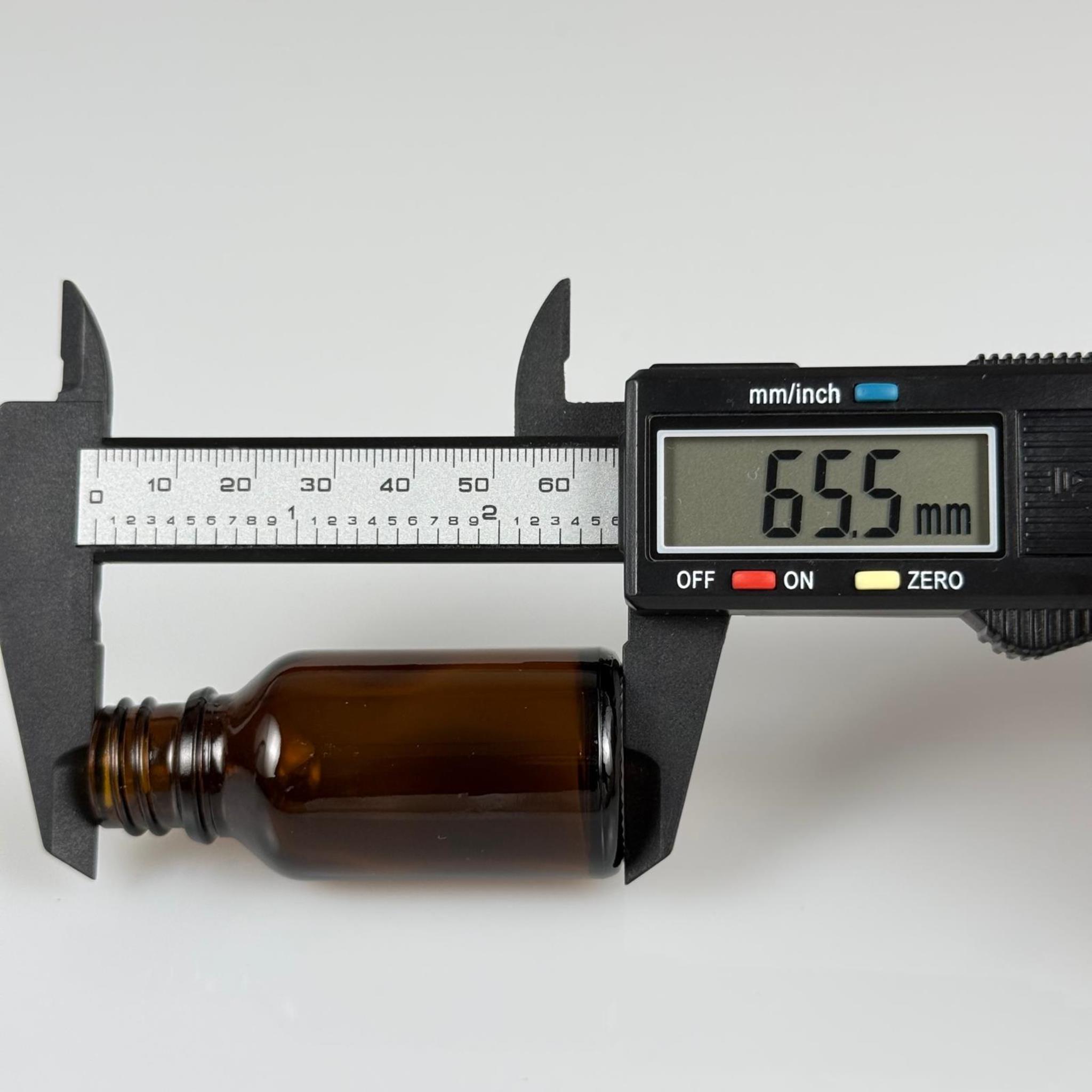 15 CC AMBER CAM ŞİŞE 18 MM AP