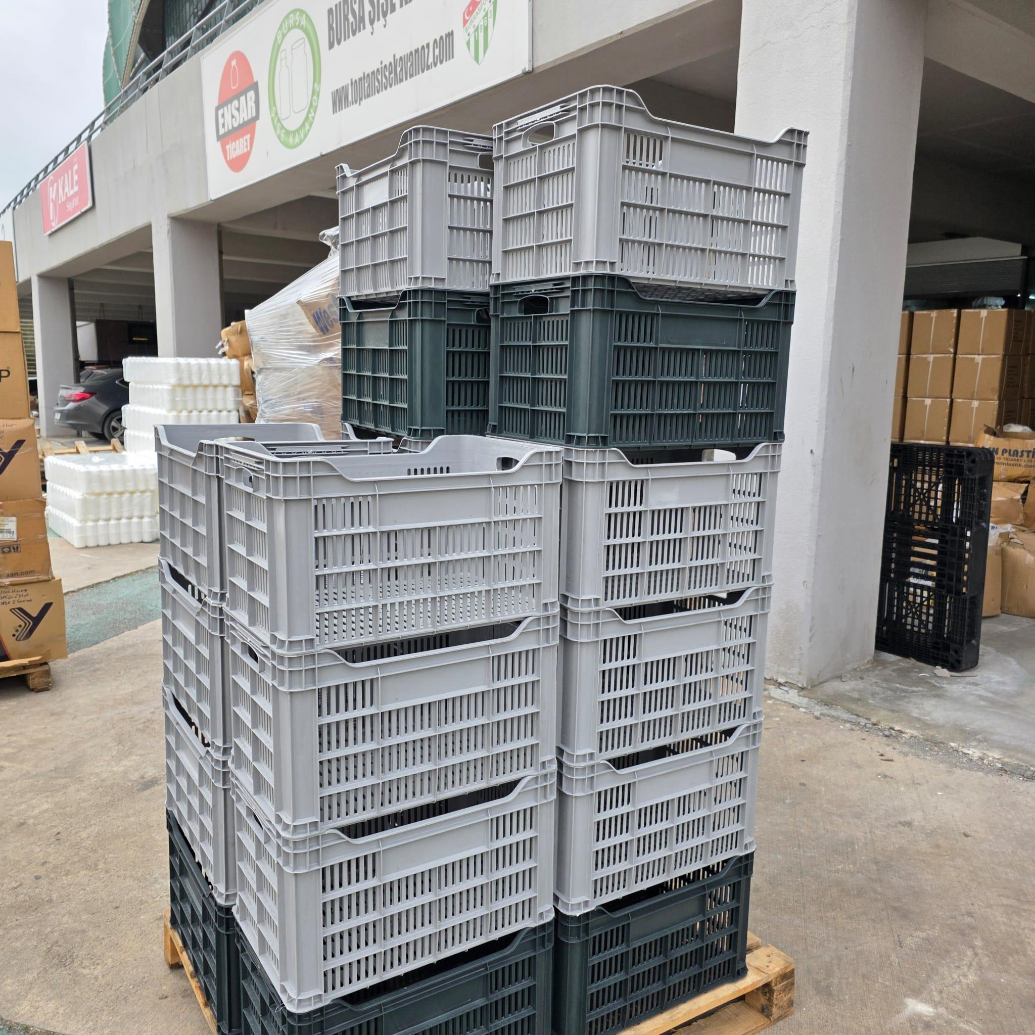 KALIN, DAYANIKLI PLASTİK KASA - 53 X 37 CM YÜKSEKLİK 31 CM