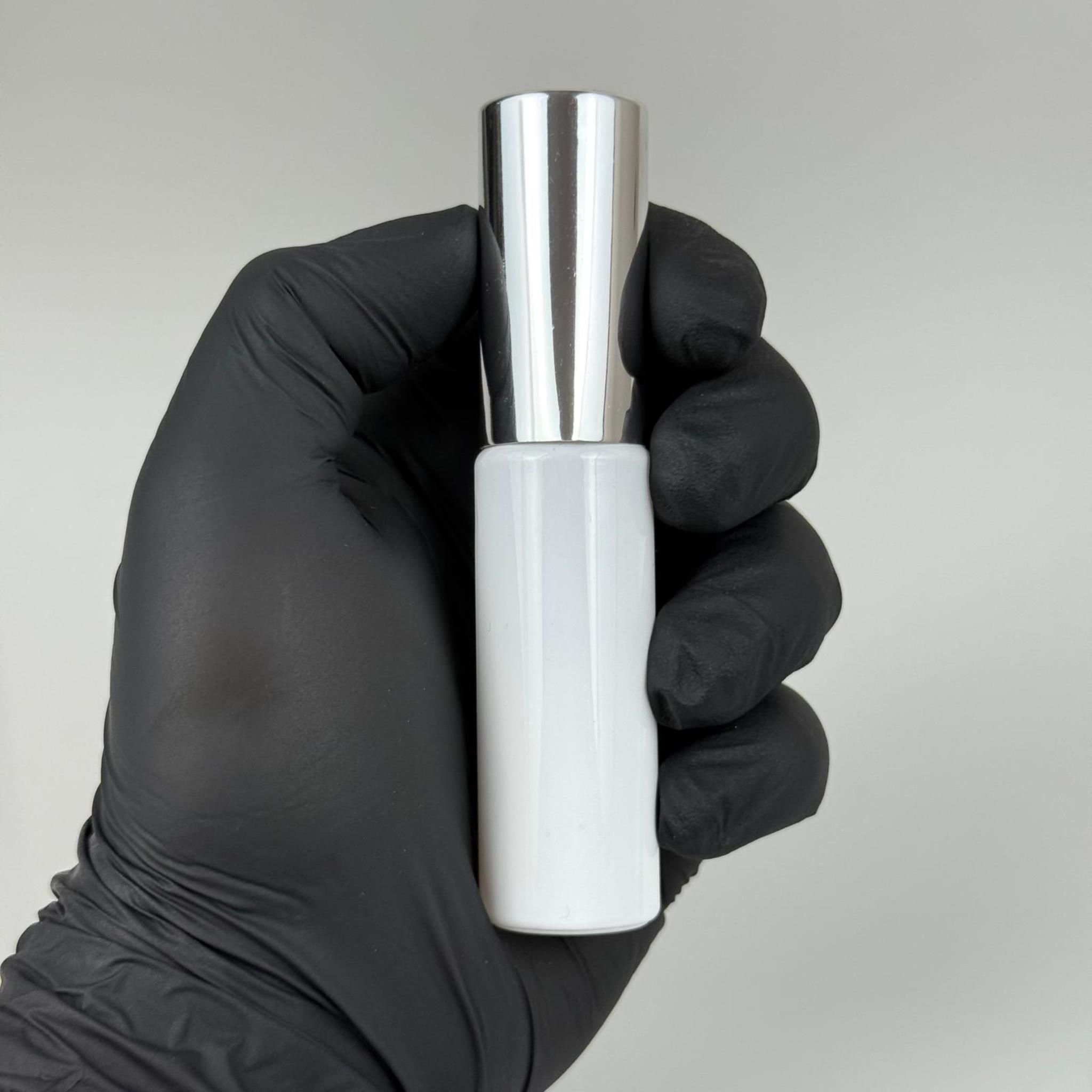 20 ML PET KOLONYA, PARFÜM VB ŞİŞELERİ - METAL ALÜMİNYUM GÜMÜŞ KAPAK + VİDALI SPREY + 20 CC BEYAZ SHOT ŞİŞE SET TAKIM