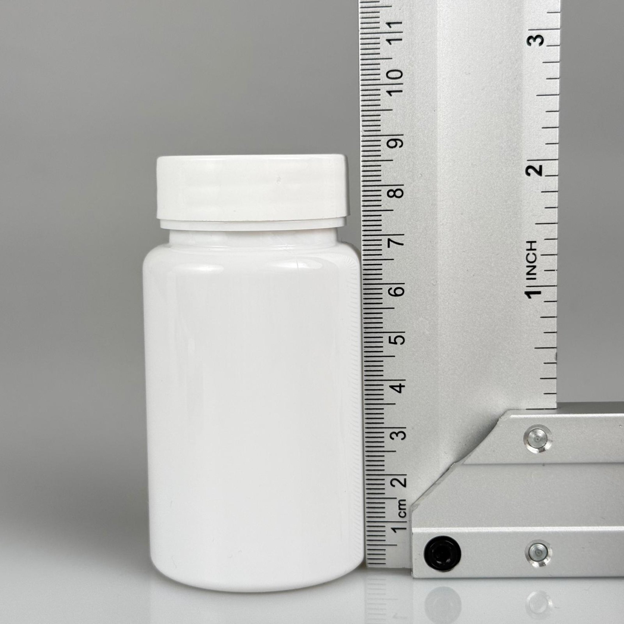 100 CC BEYAZ PET TABLET ŞİŞESİ - BEYAZ KAPAKLI - 100 ML KAPSÜL KUTUSU - İLAÇ ŞİŞESİ - MEDİKAL HAP ŞİŞESİ - FARMASÖTİK KAVANOZ